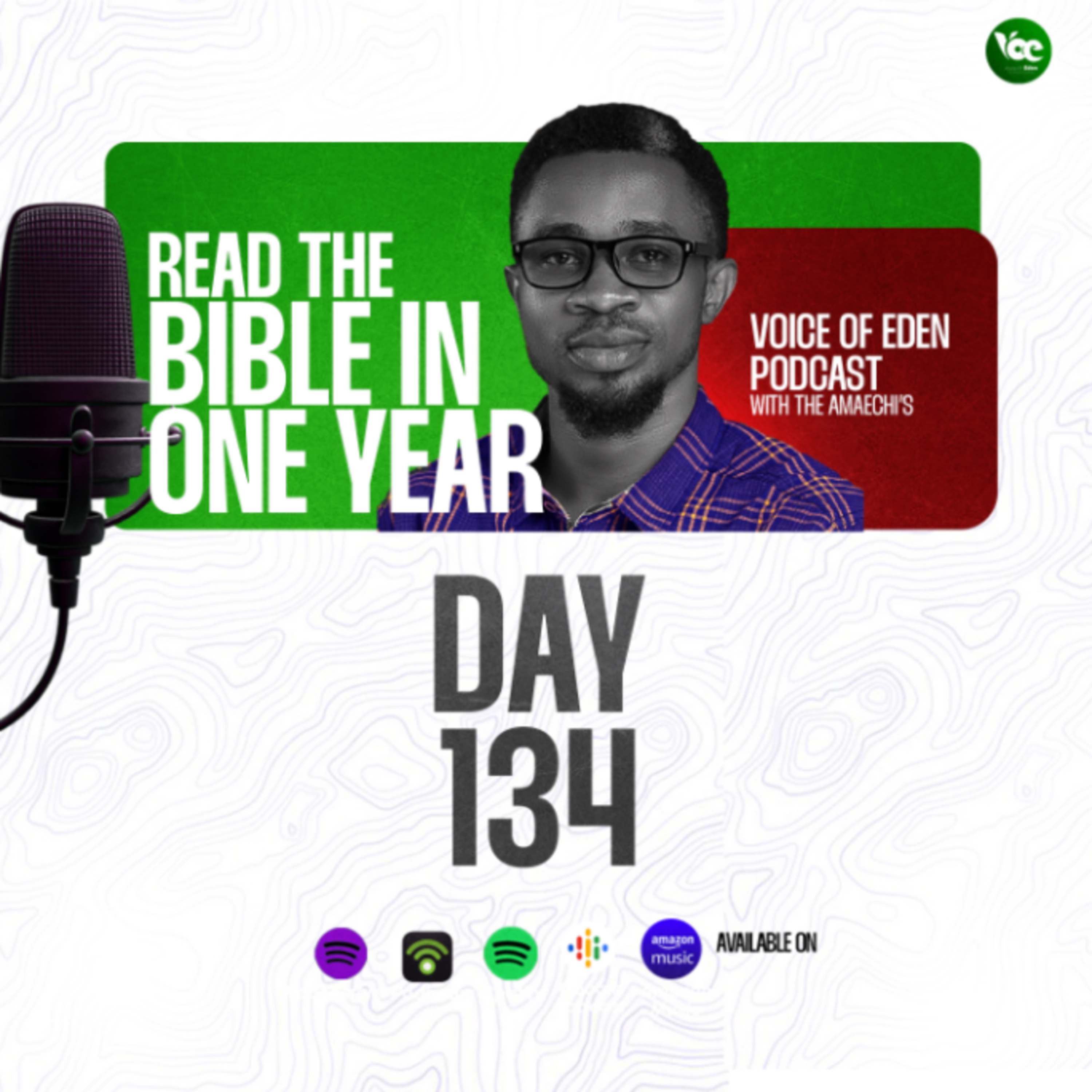 BIBLE IN ONE YEAR (DAY134) episode artwork