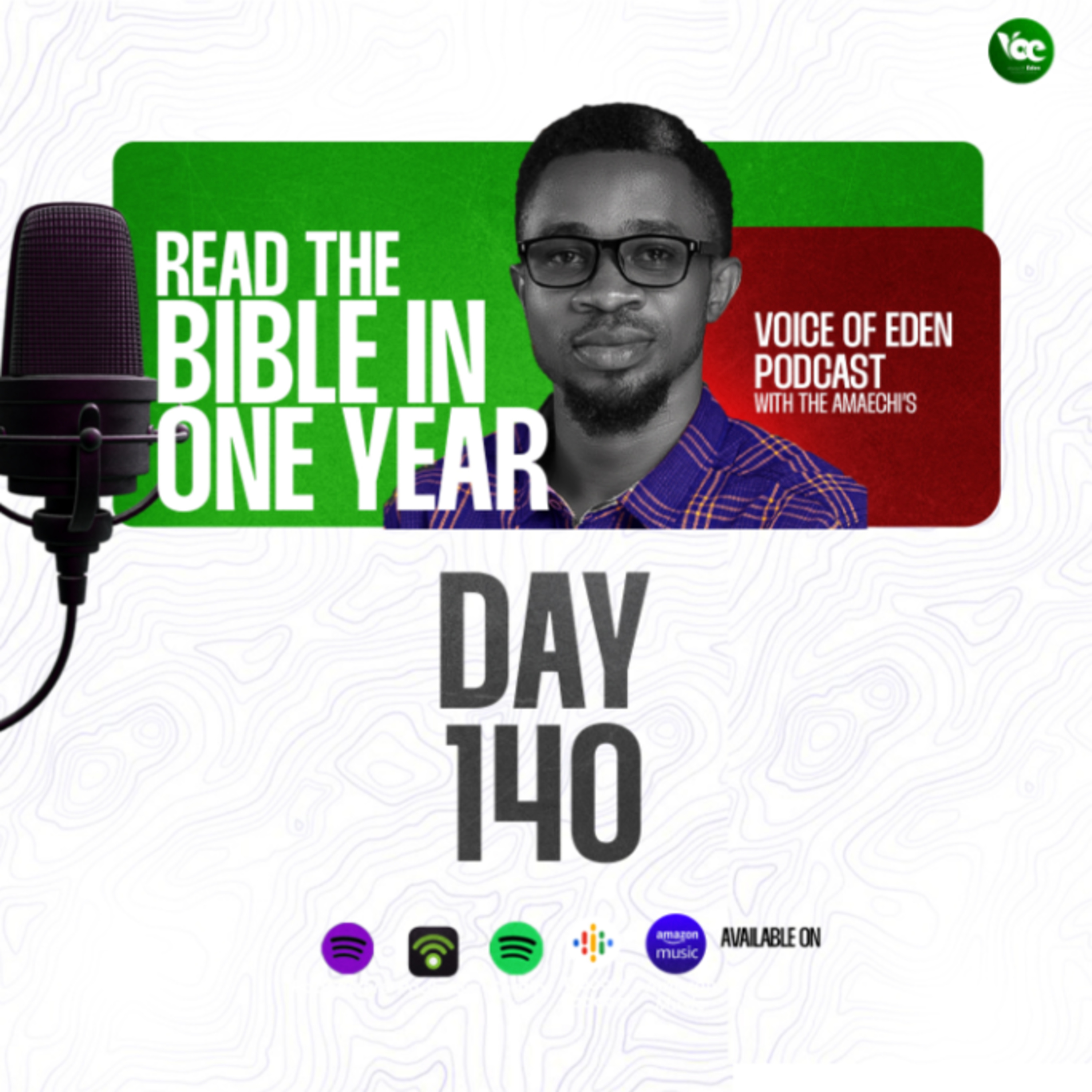 BIBLE IN ONE YEAR (DAY140) episode artwork