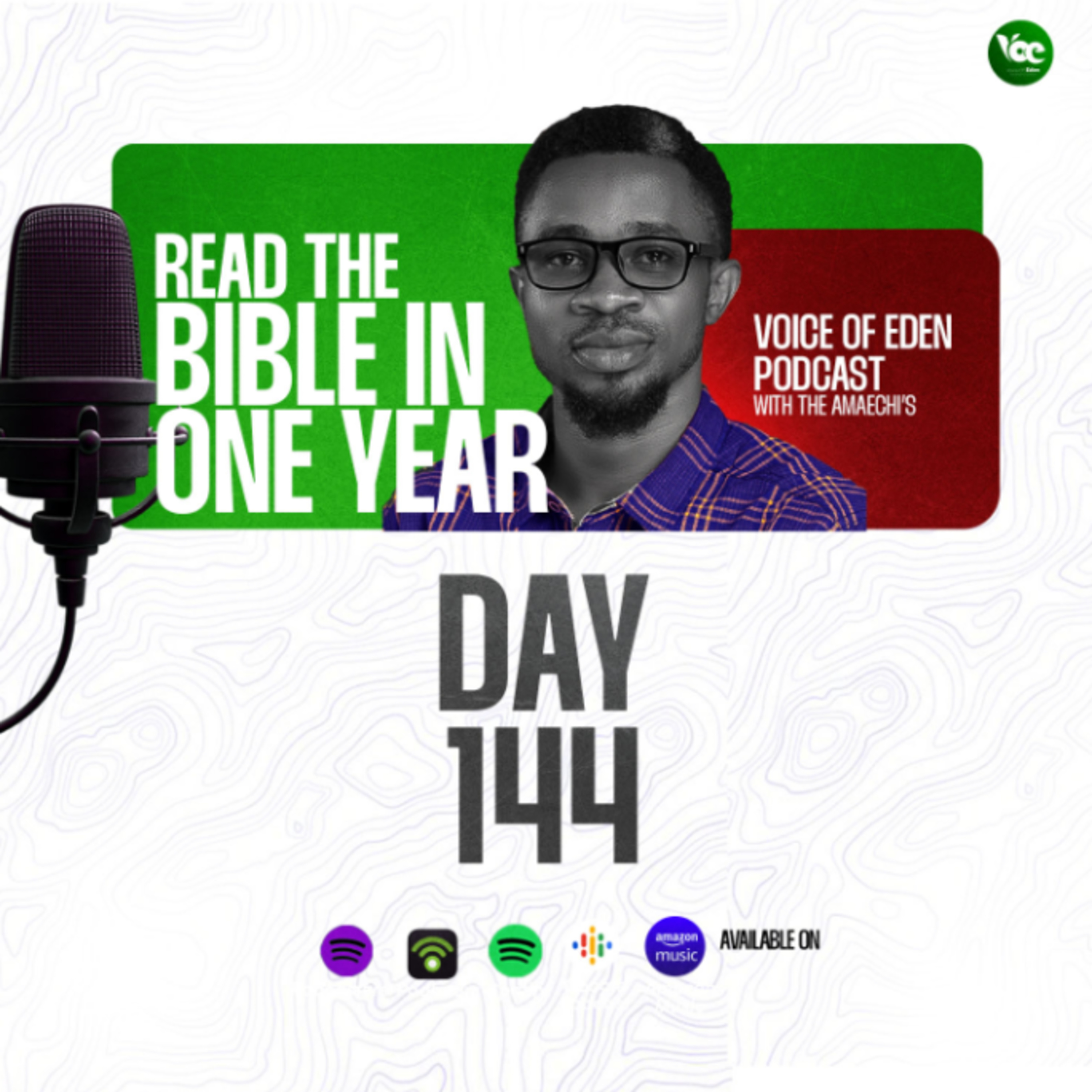 BIBLE IN ONE YEAR (DAY144) episode artwork