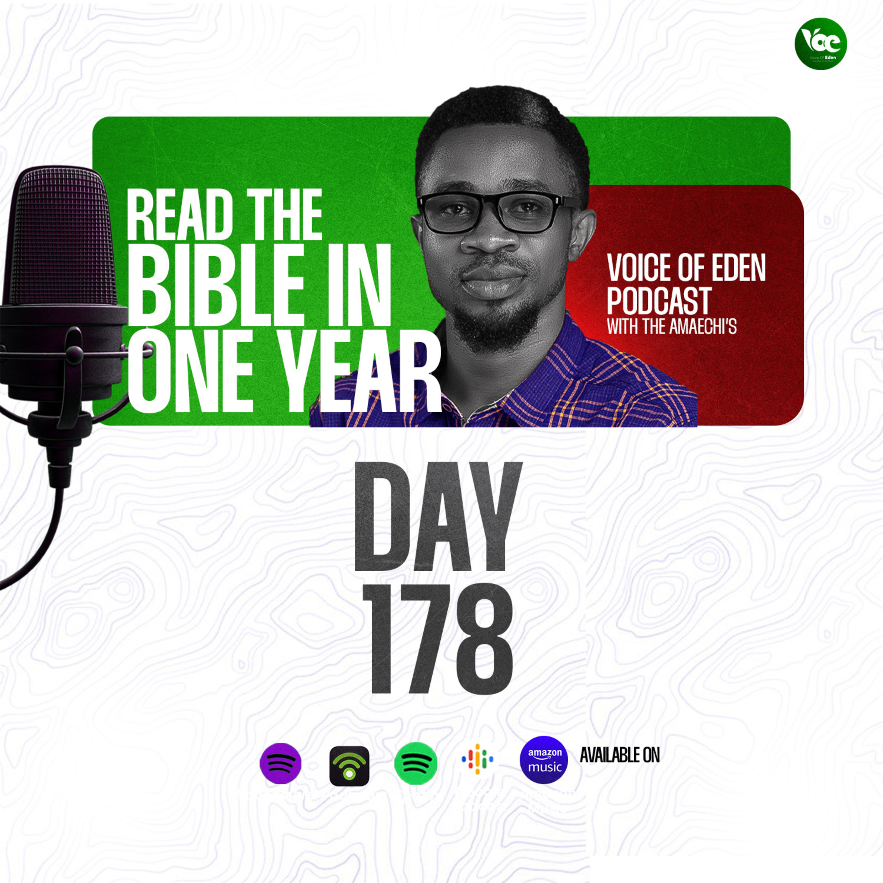 BIBLE IN ONE YEAR (DAY178) episode artwork