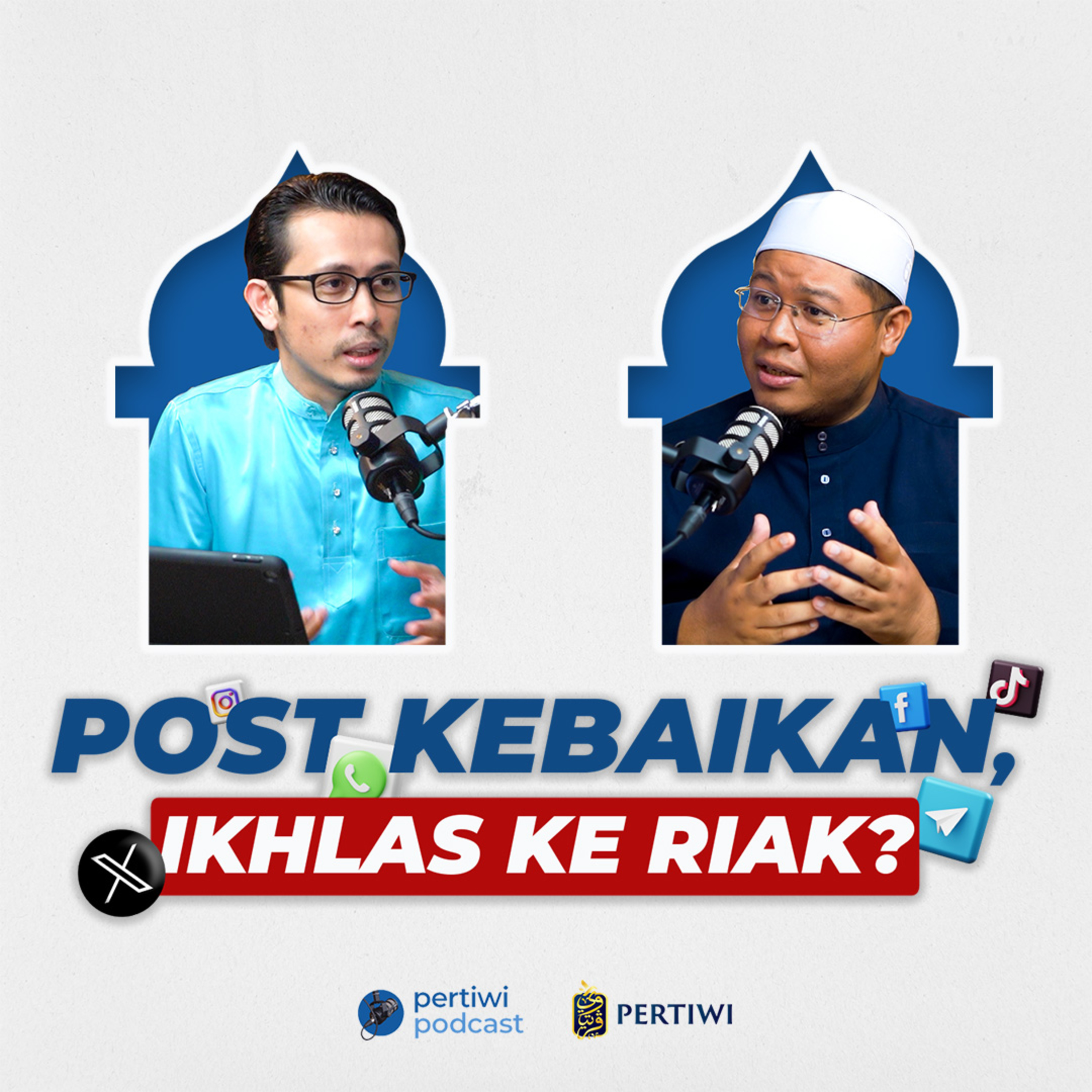 'Post' Kebaikan, Ikhlas Ke Riak?