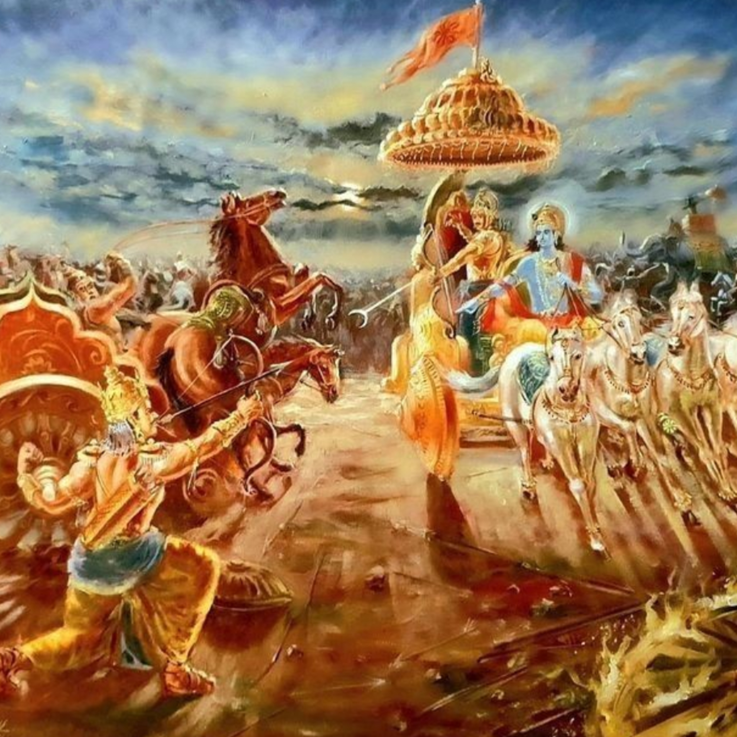 Mahabharata stories in telugu ✨ How did Mahabharata end? Ft Adithya 🍀 Telugu podcast