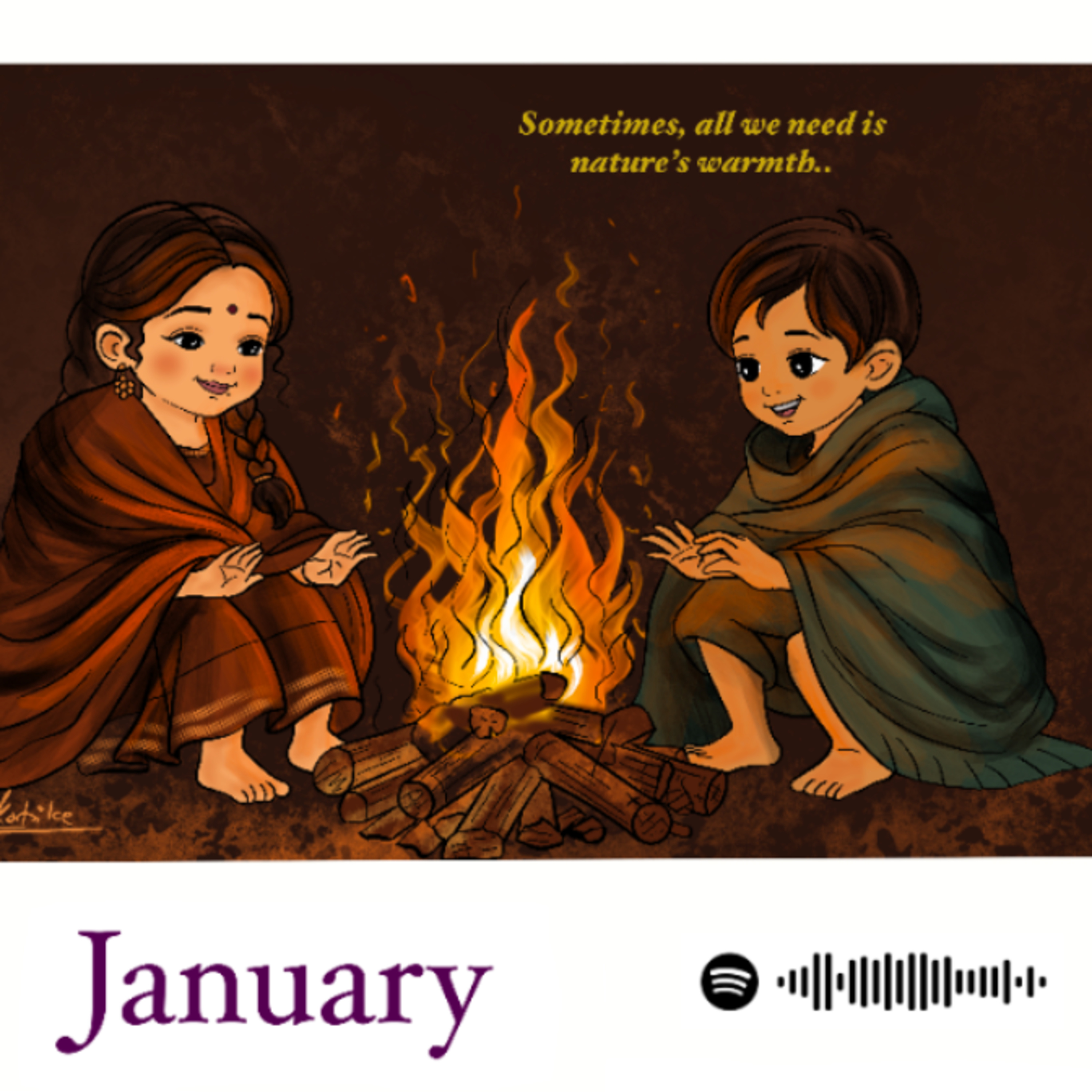 Prakriti 2026 calendar | January 