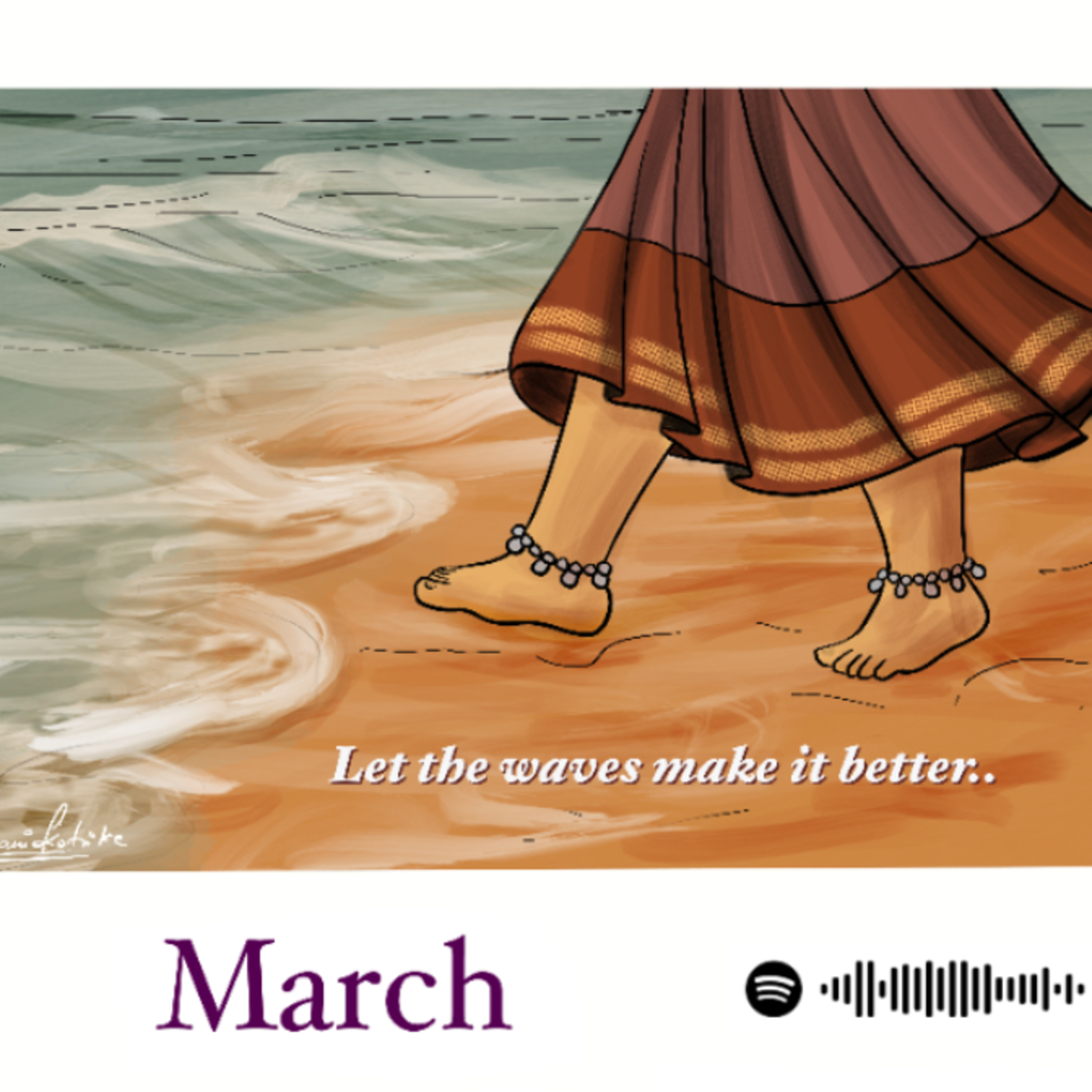 Prakrithi 2026 calendar | March ✨