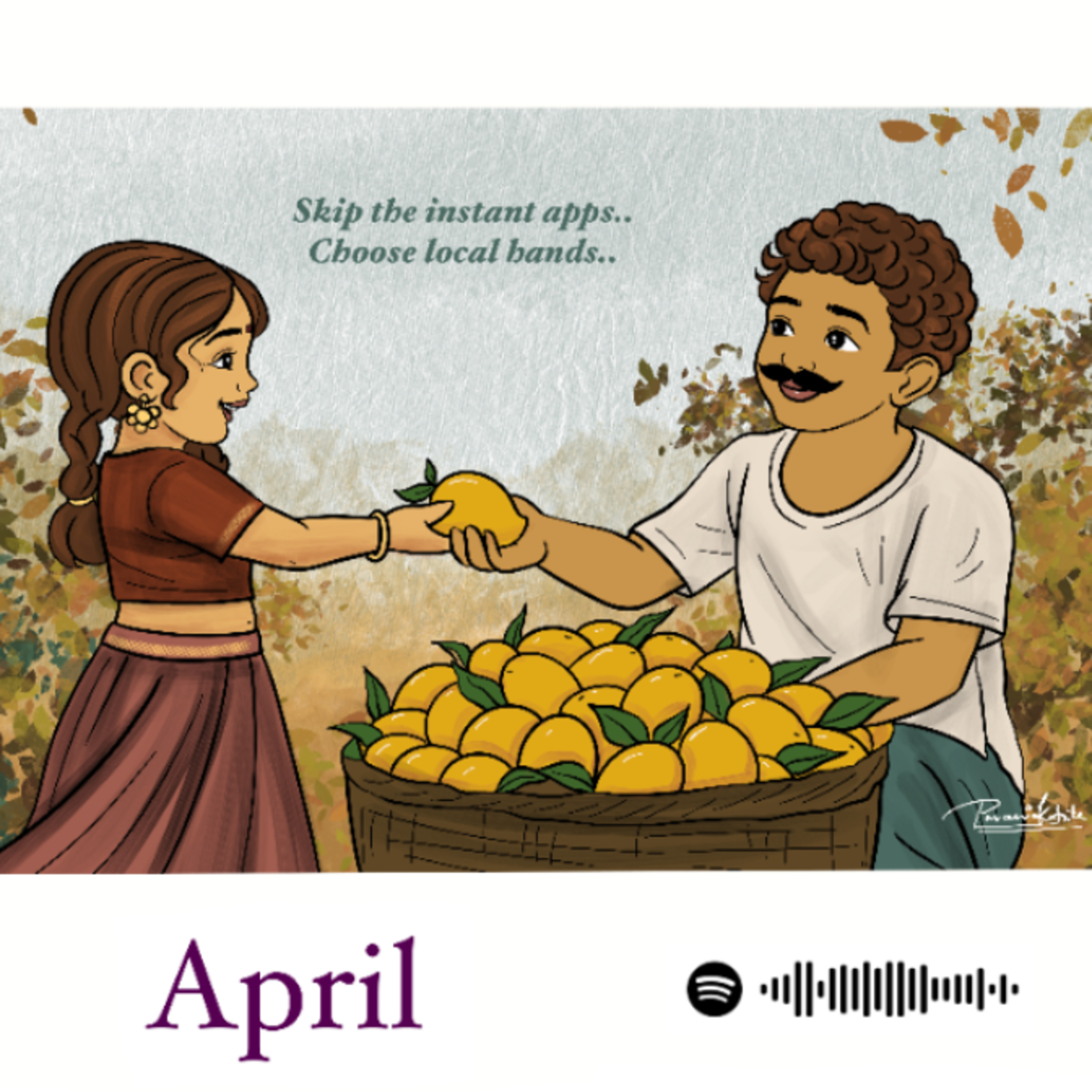 Prakrithi 2026 calendar | April