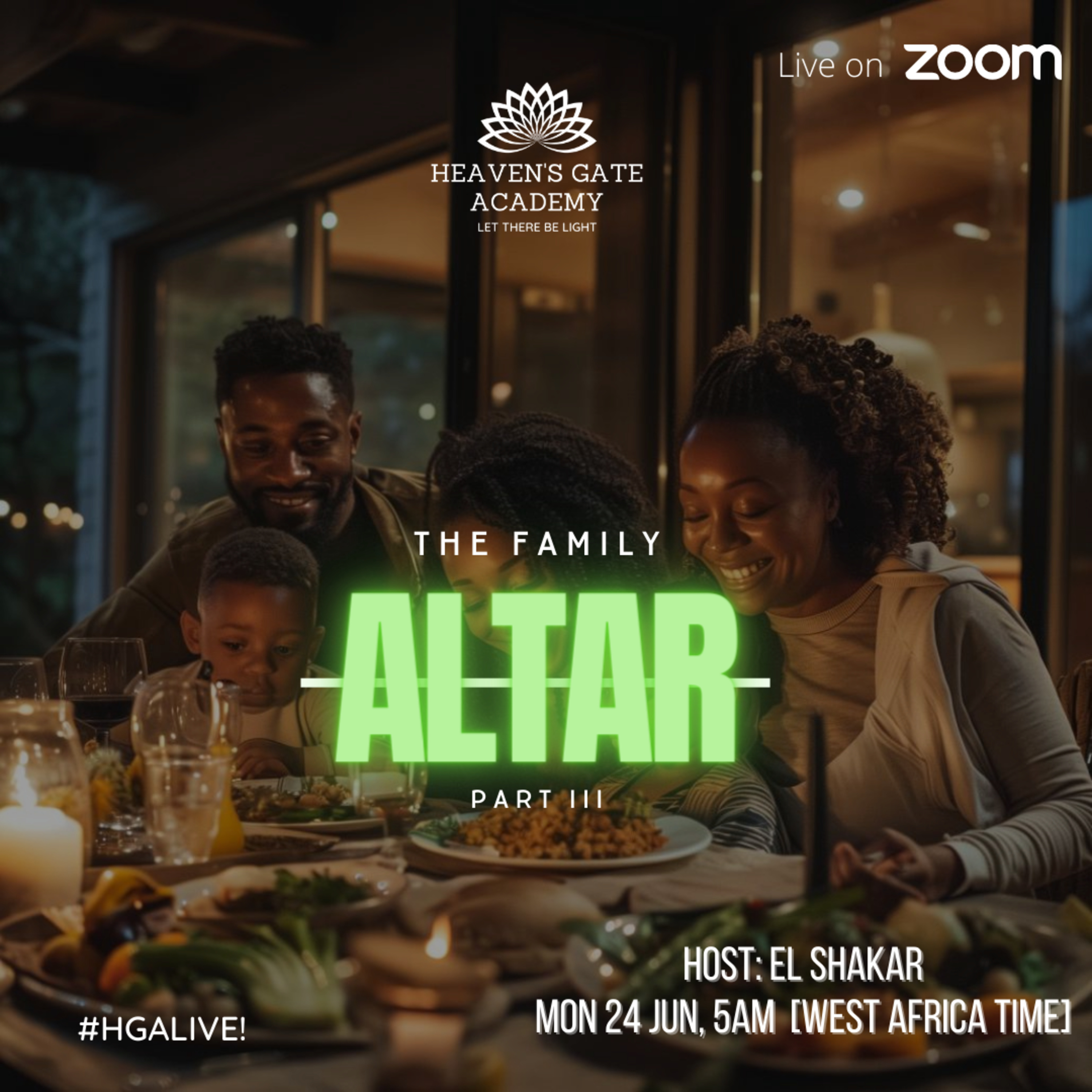Unity - The Family Altar III (1/2)