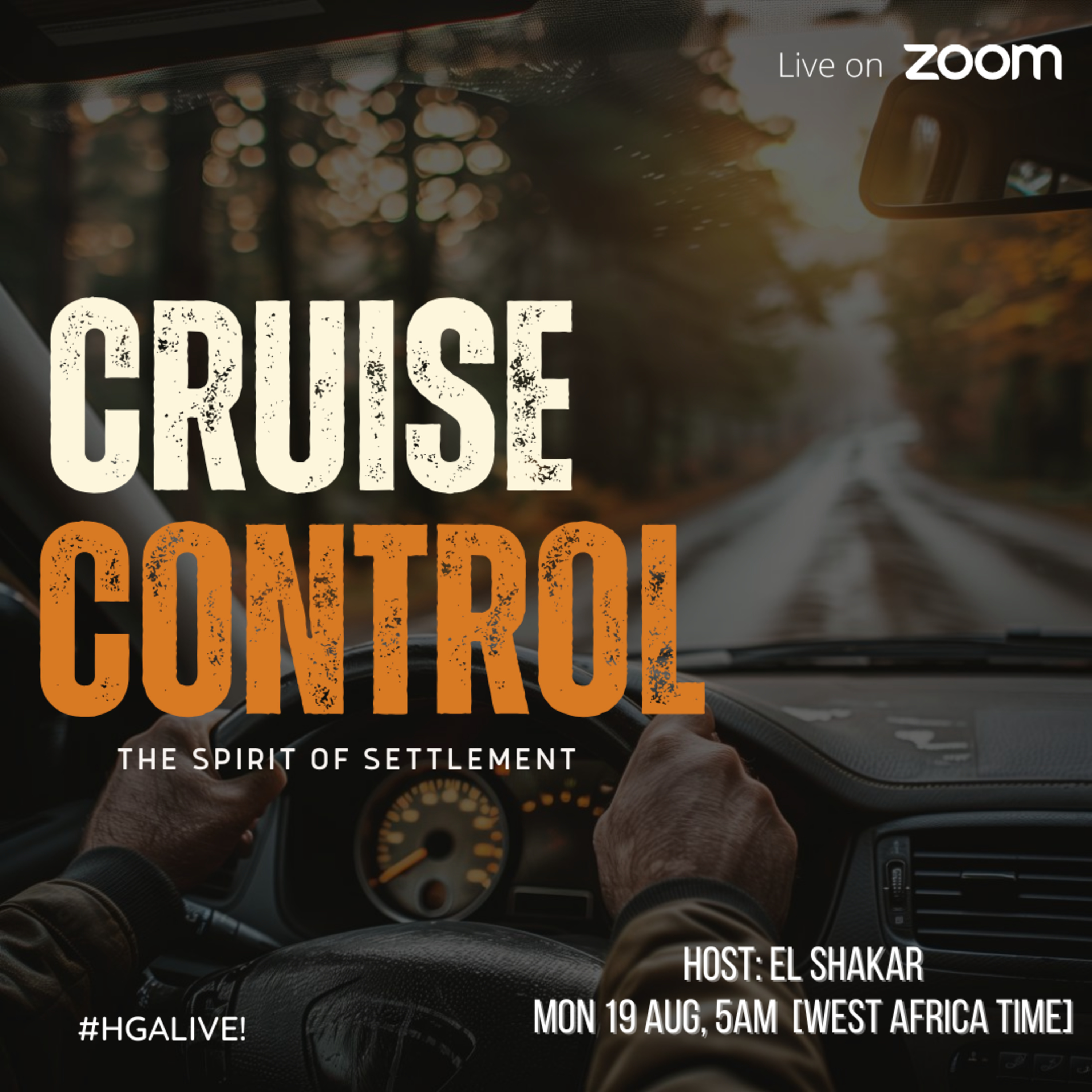 Cruise Control - The Spirit of Settlement