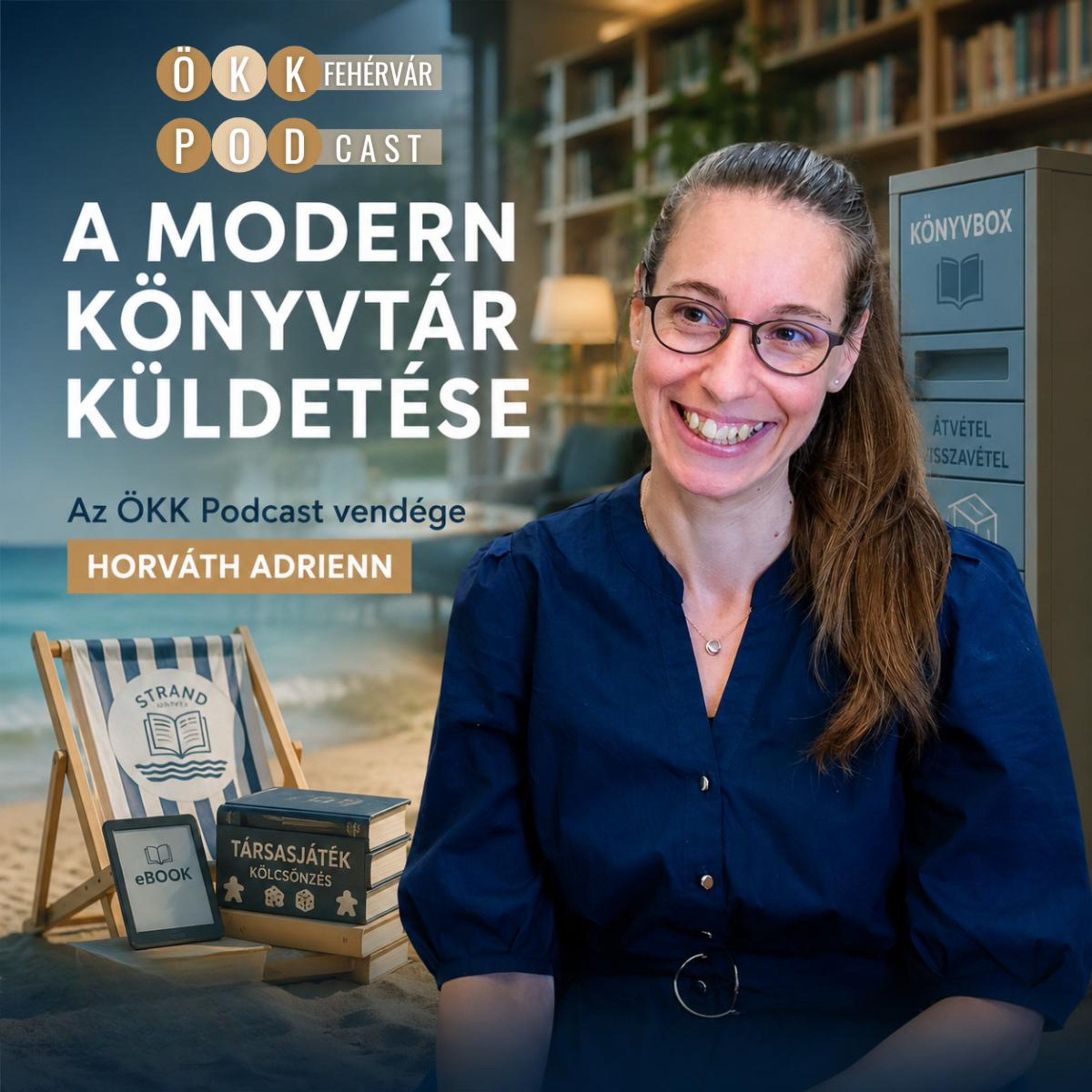 A modern könyvtár küldetése - vendég Horváth Adrienn episode artwork
