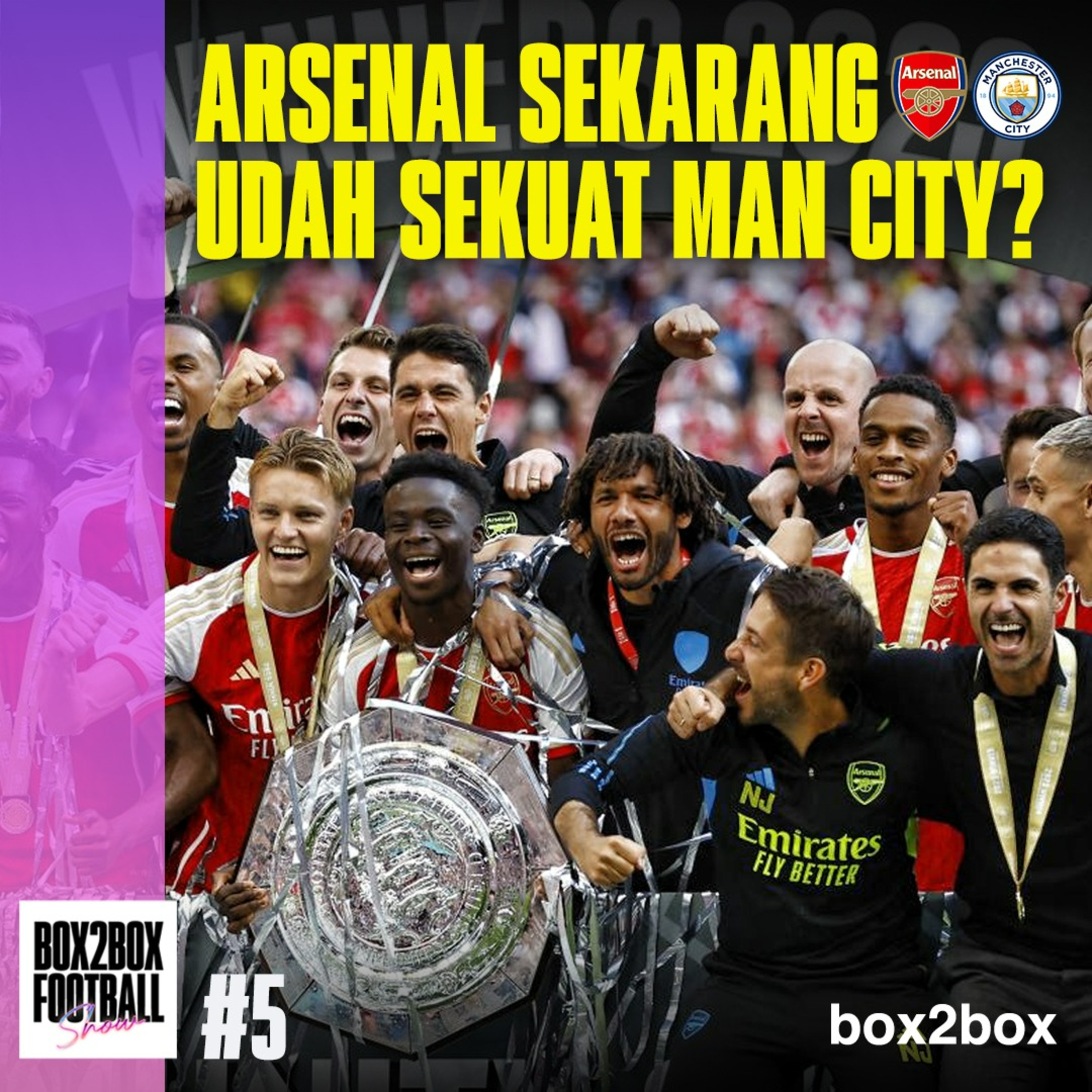 Arsenal: Juara Community Shield, Juara Premier League Juga? episode artwork
