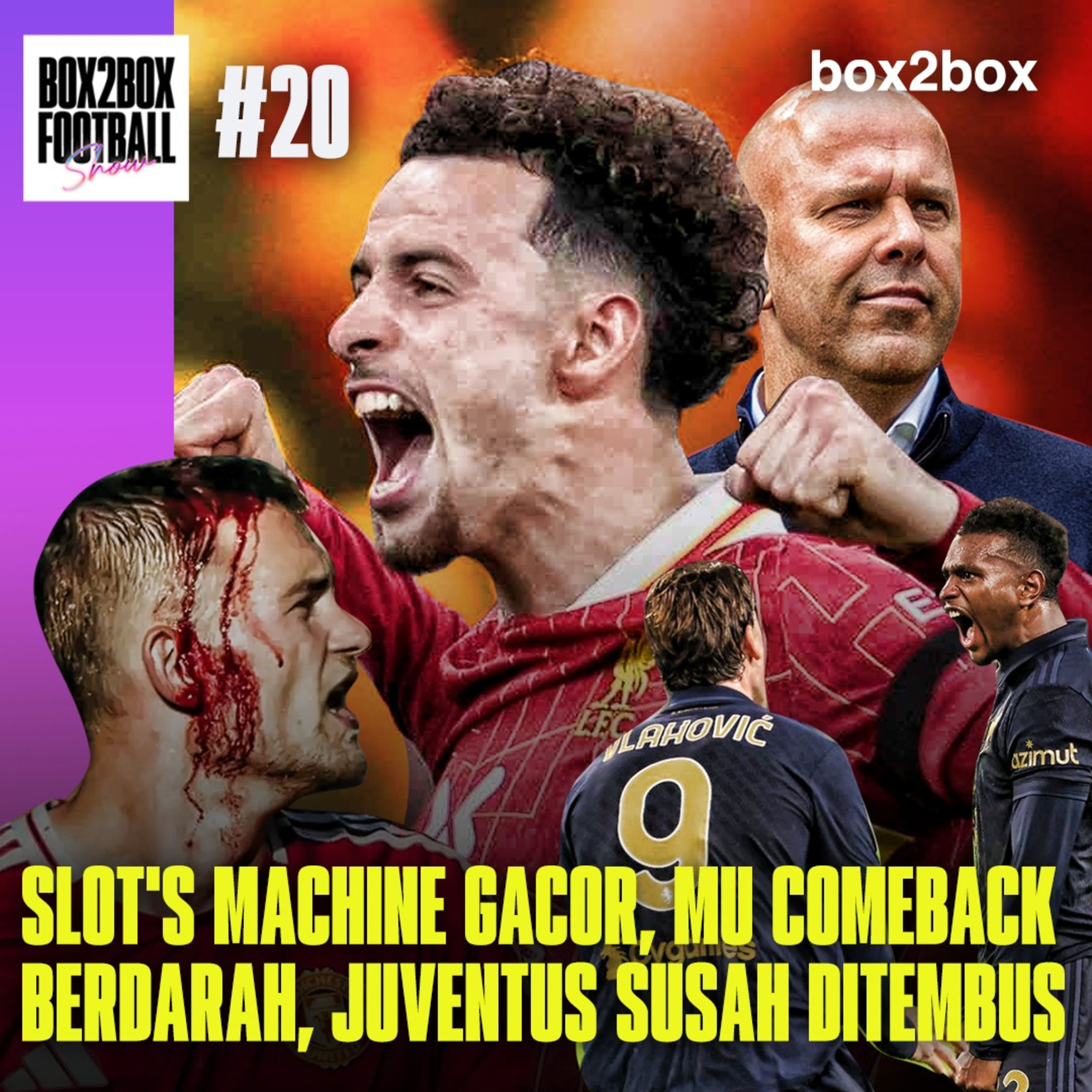 LIVERPOOL BIKIN CHELSEA MEMBUMI, MAN UNITED COMEBACK BERDARAH! | Box2Box Football Show #20 episode artwork