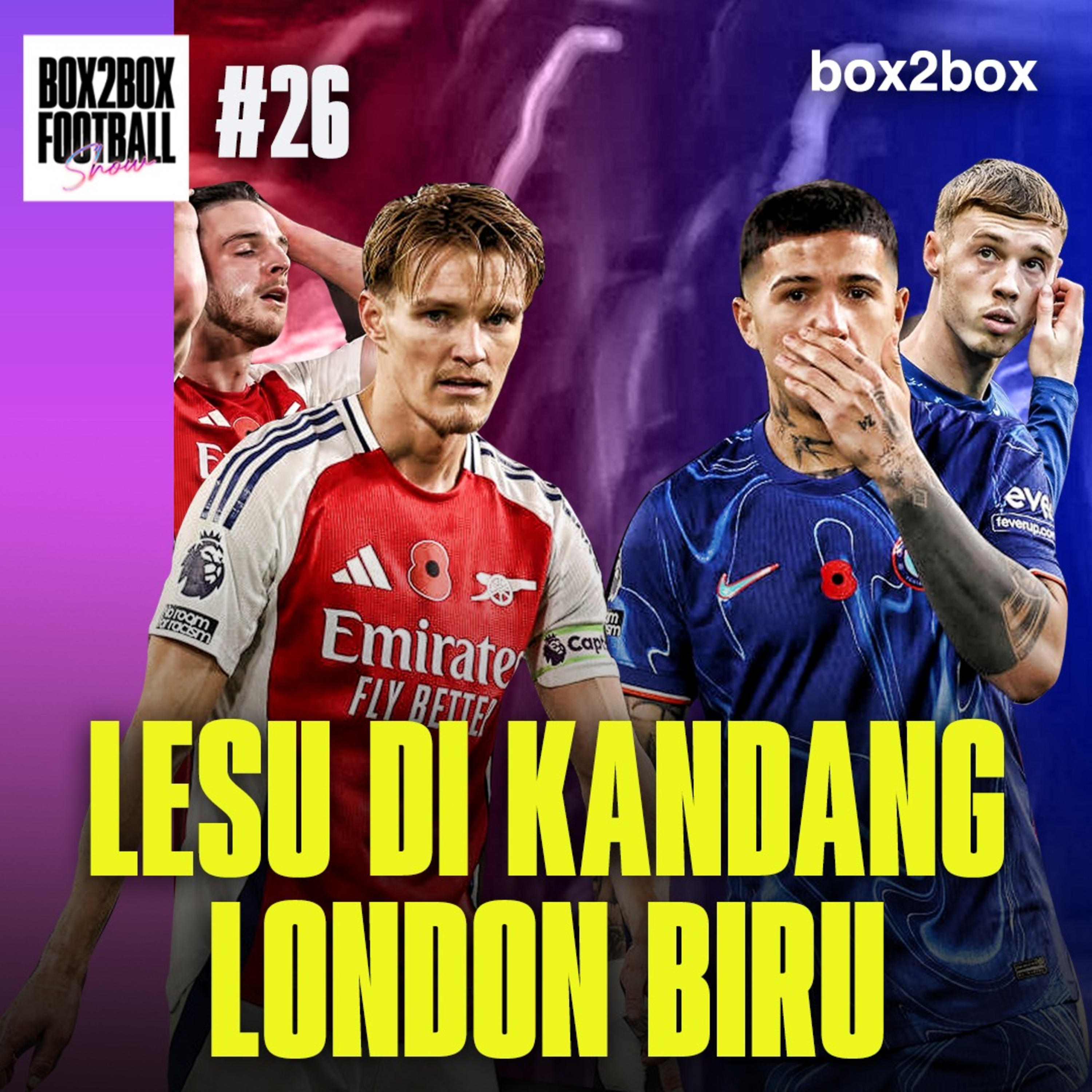ARSENAL MELEMPEM, REAL SOCIEDAD KASIH TAHU CARA NGALAHIN BARCELONA | Box2Box Football Show #26 episode artwork