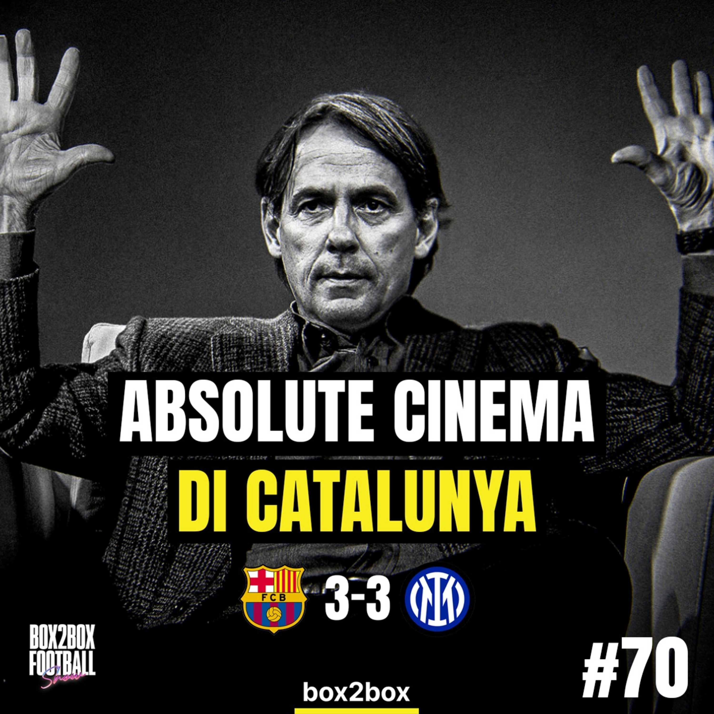 TAKTIK ATAU MENTAL? ANALISIS DRAMA 6 GOL BARCELONA vs INTER! | Box2Box Football Show #70 episode artwork