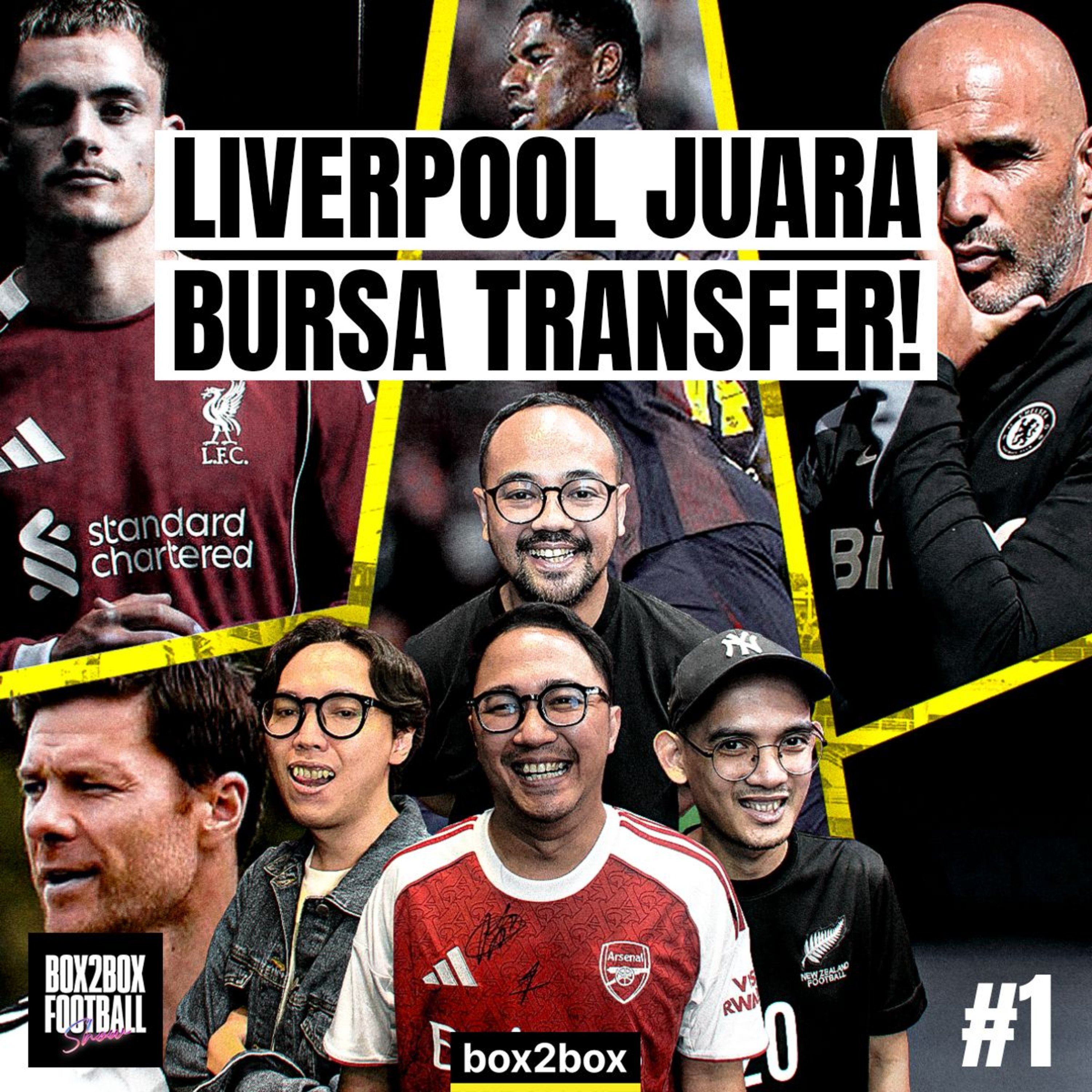 DUIT TAK BERSERI, LIVERPOOL JUARA BURSA TRANSFER 2025! | Box2Box Football Show #1