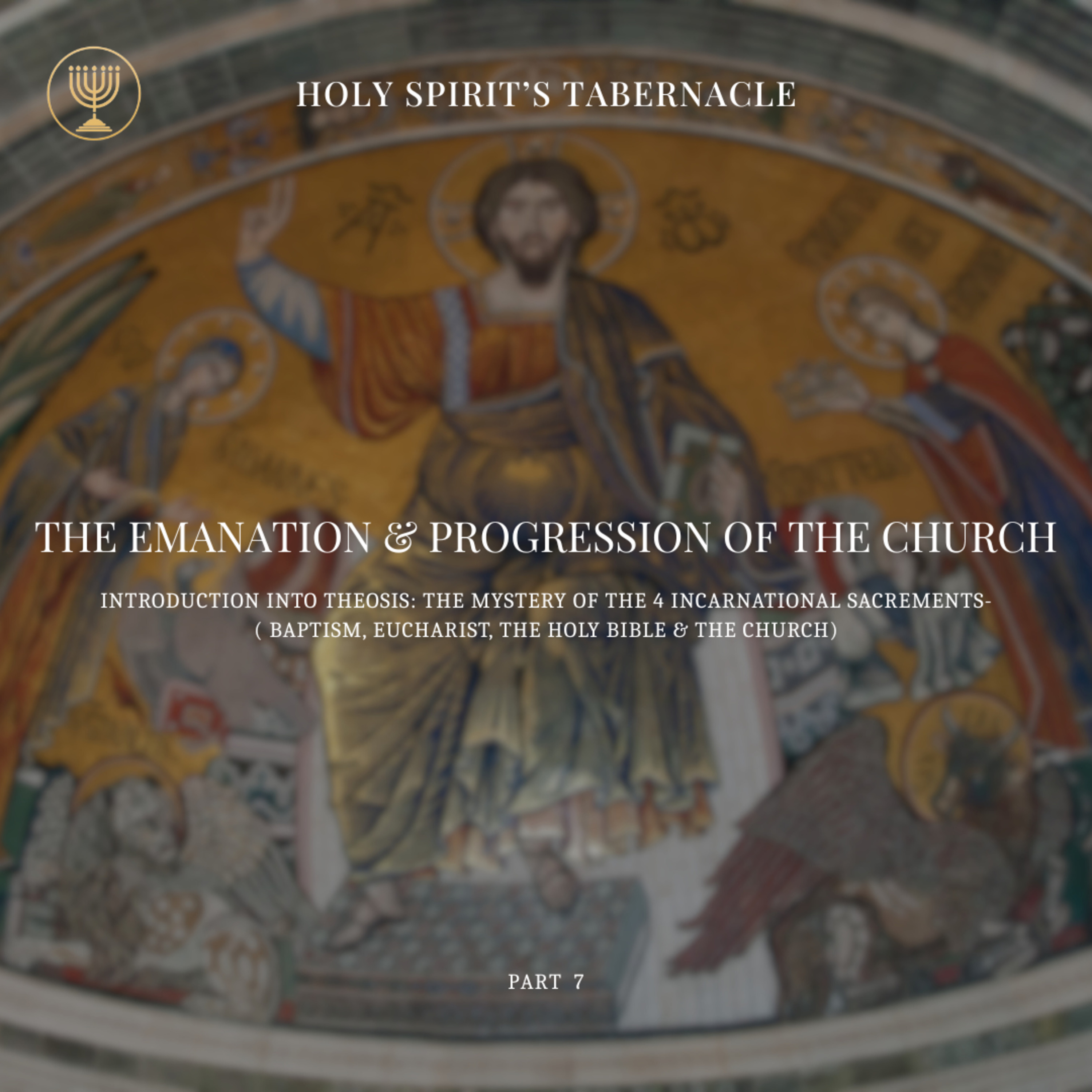 The Mystery of the 4 Incarnational Sacraments (Baptism, Eucharist, Holy Bible & The Church)- The Praxis of Beholding - Part 7 | Emanation & Progression of the Church Series
