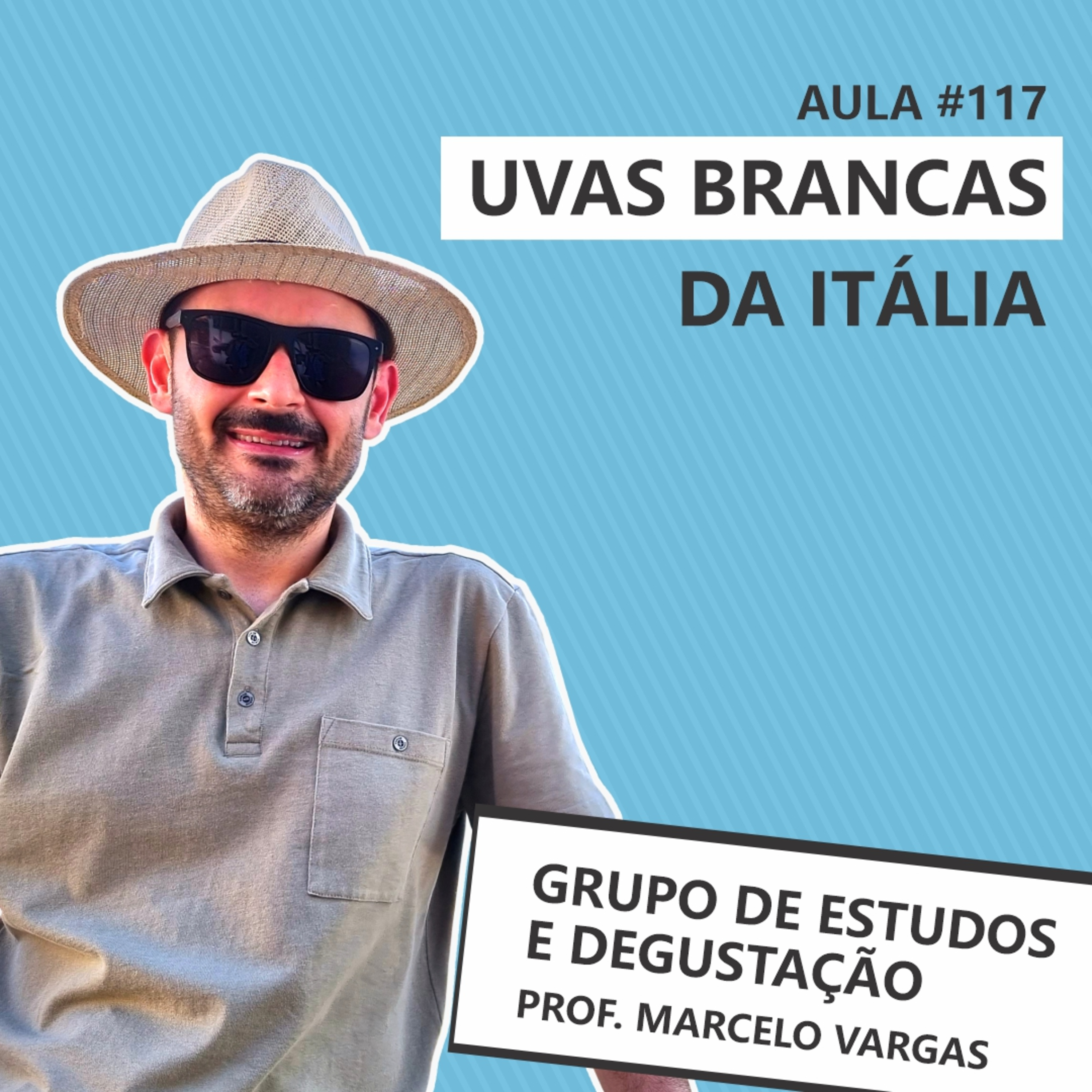 Podcast aula 117 - Uvas brancas da Itália - Prof. Marcelo Vargas episode artwork