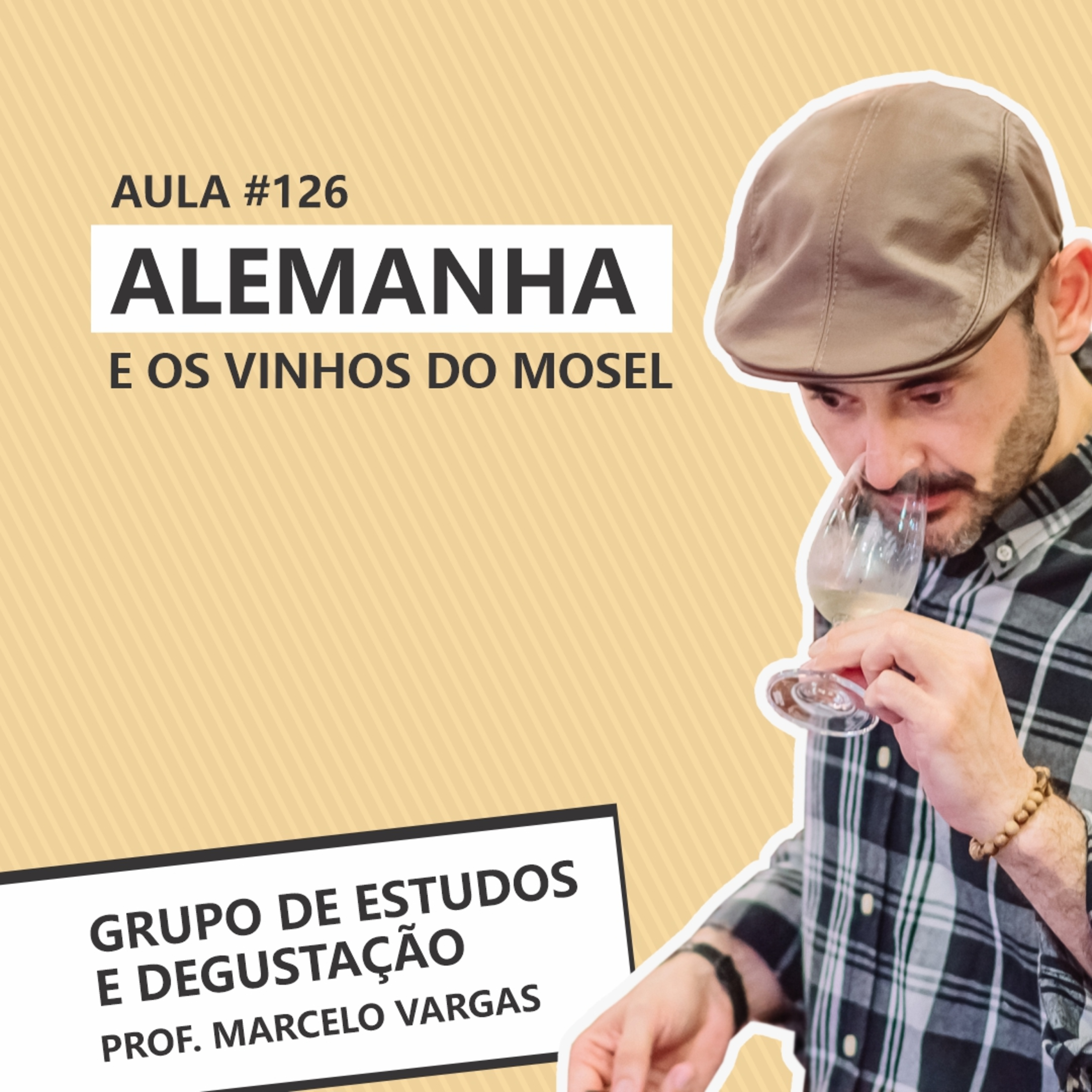 Podcast aula 126 - Alemanha e os vinhos do Mosel - Prof. Marcelo Vargas episode artwork