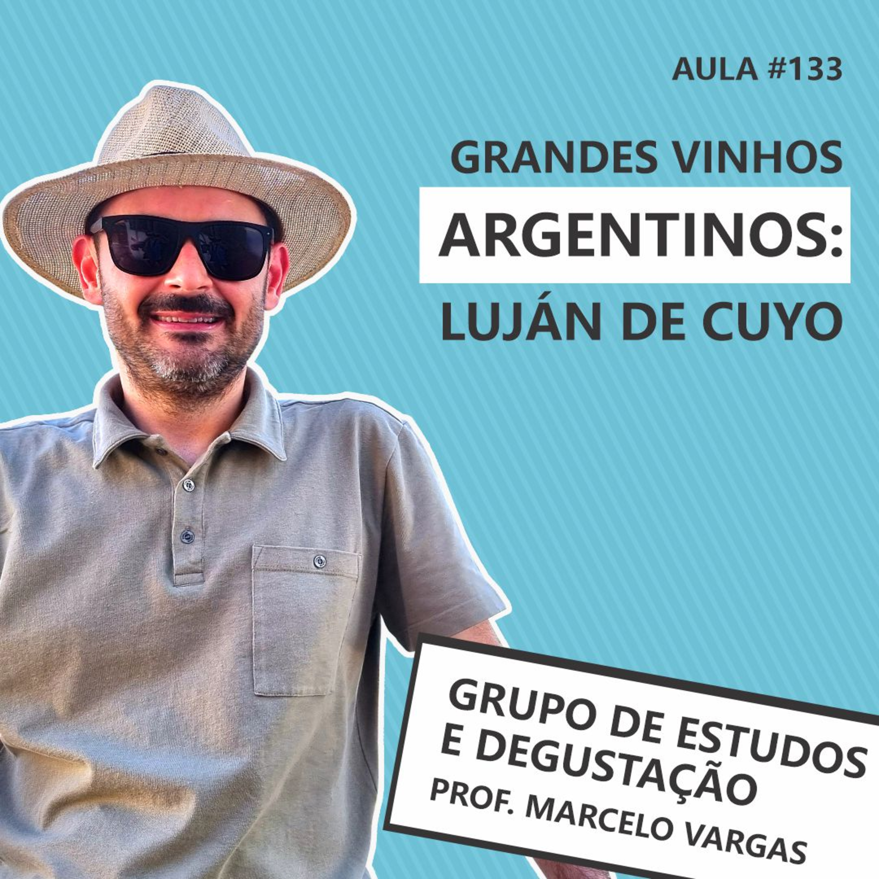 Podcast aula 133 - Grandes vinhos argentinos: Luján de Cuyo - Prof. Marcelo Vargas episode artwork