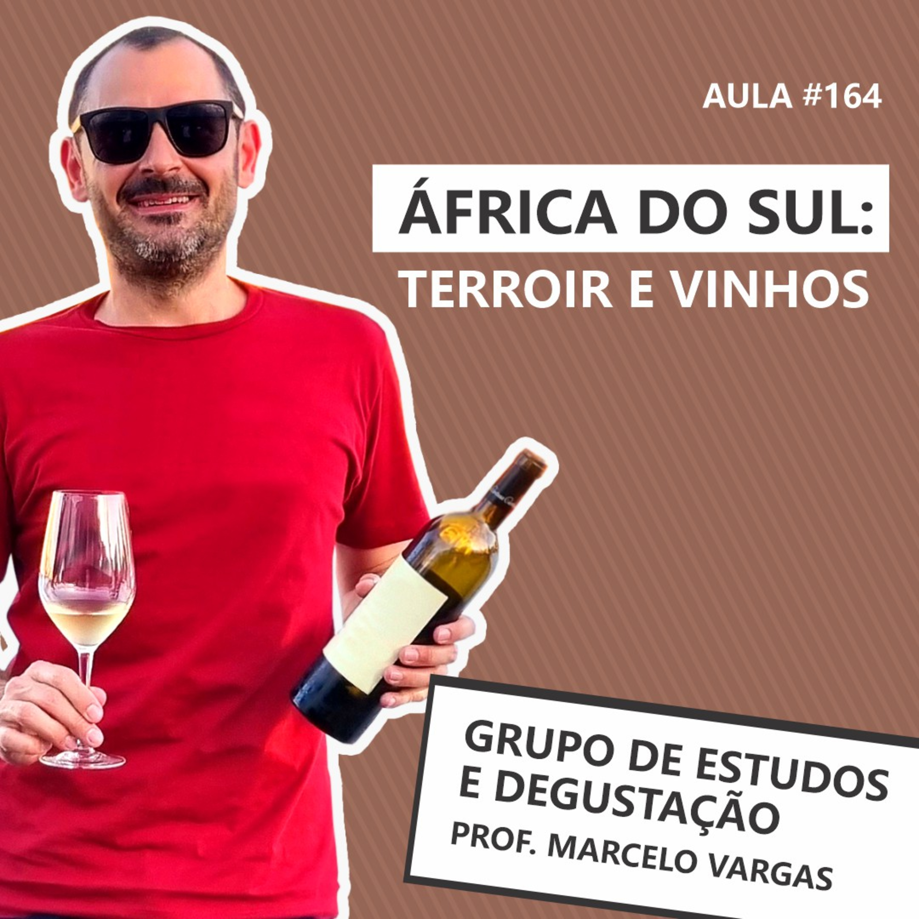 PODCAST aula 164 - África do Sul: terroir e vinhos - Prof. Marcelo Vargas episode artwork