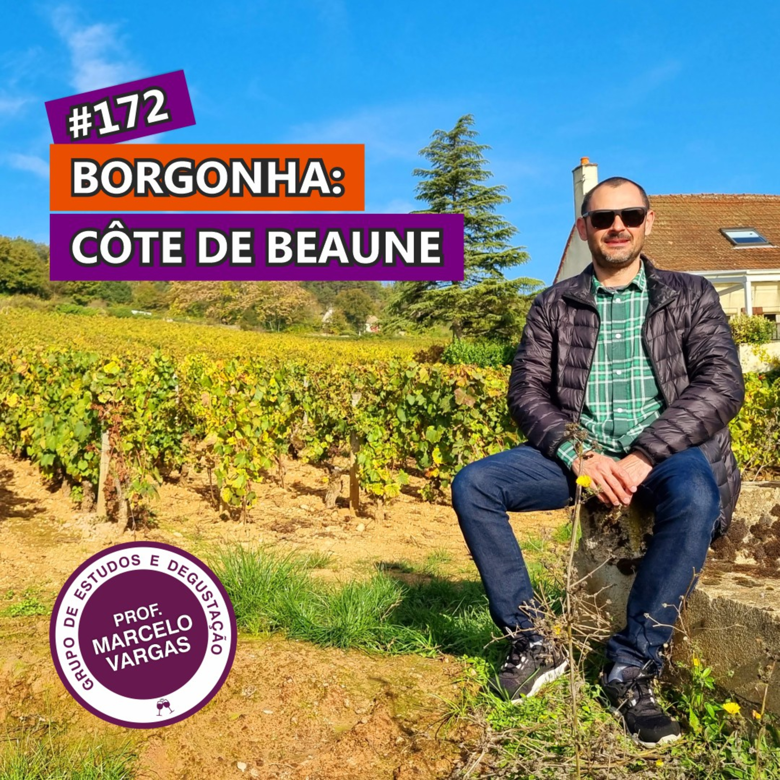 PODCAST aula 172 - Borgonha: Côte de Beaune - Prof. Marcelo Vargas episode artwork