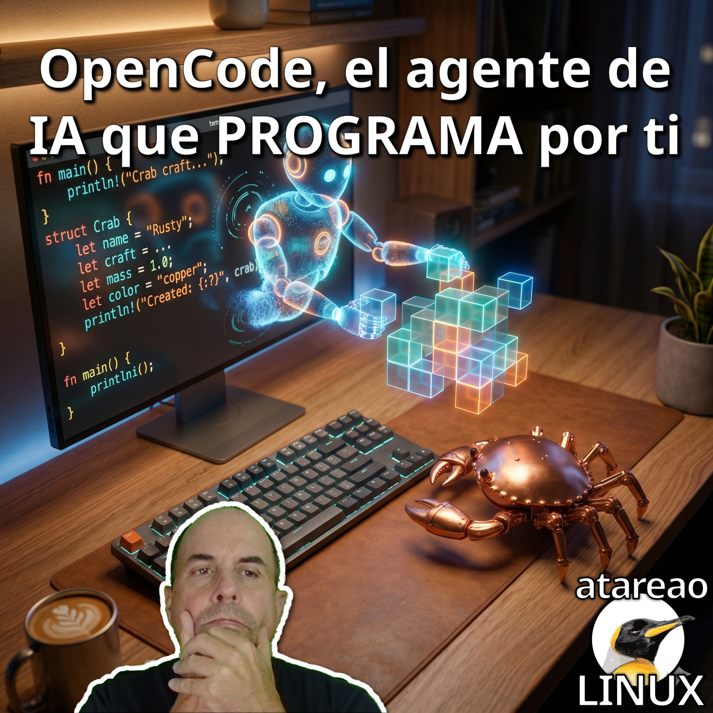 ATA 795 OpenCode, el agente de IA que PROGRAMA por ti