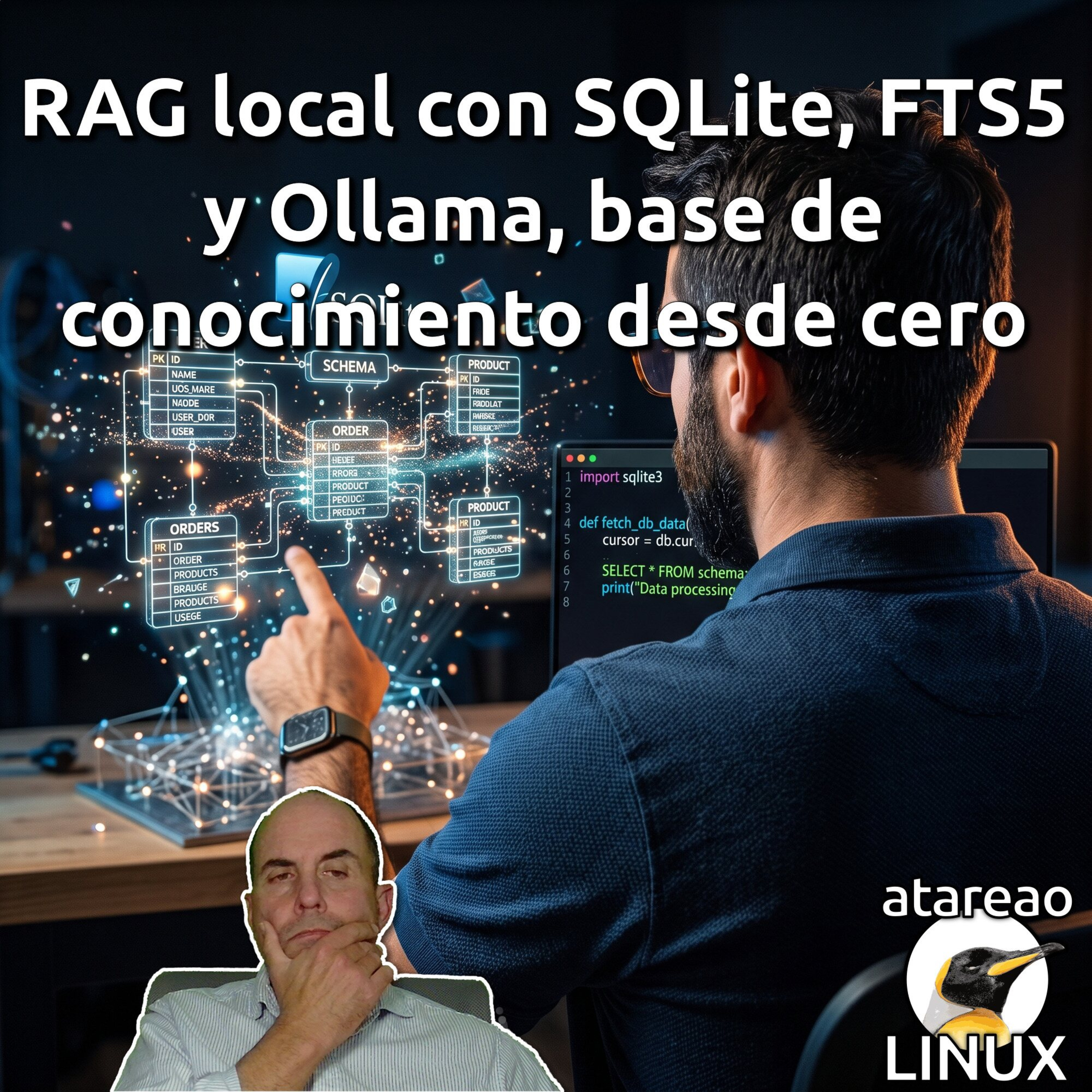 ATA 819 RAG I con SQLite y Ollama, base de conocimiento desde cero