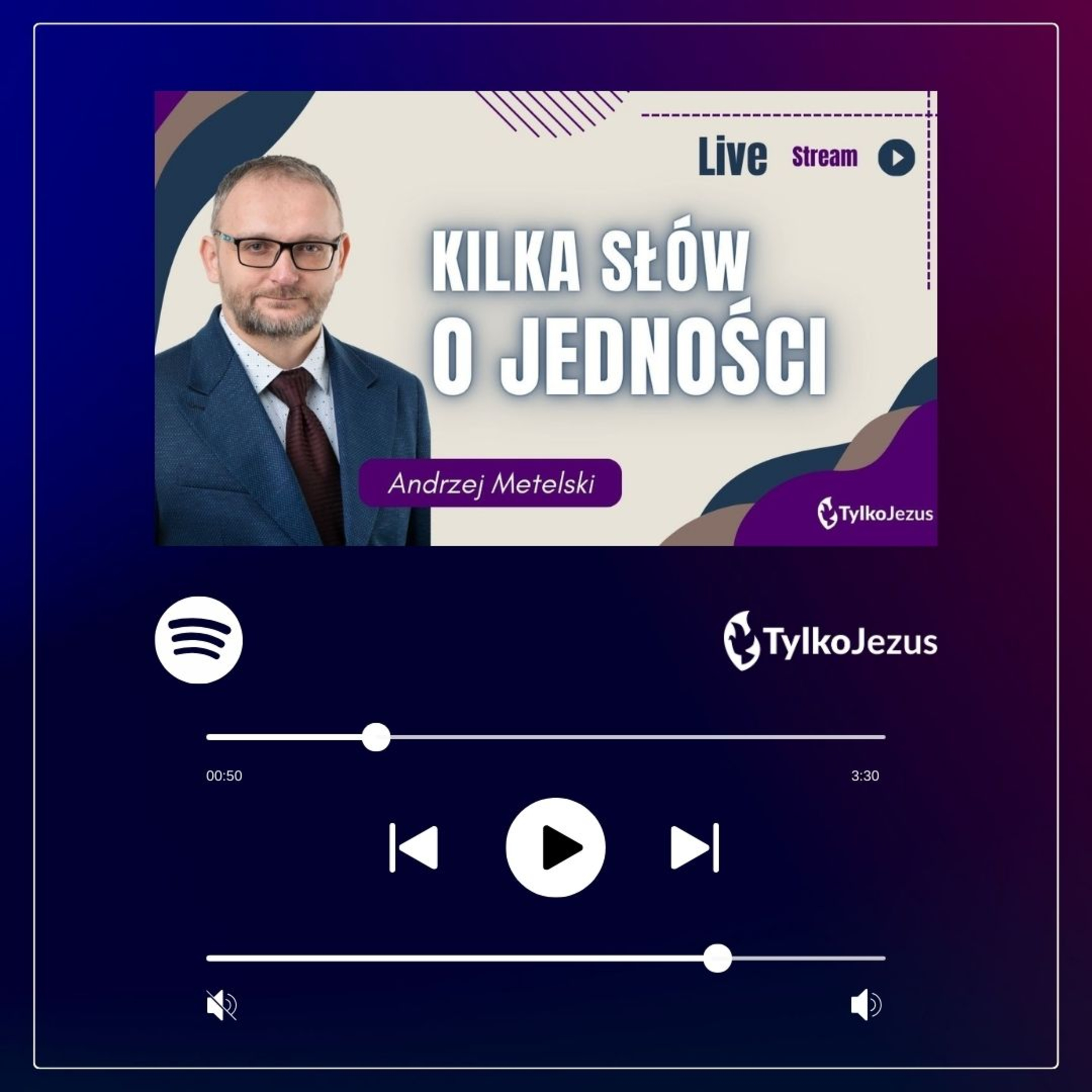 Kilka słów o jedności - wykład Andrzej Metelski  episode artwork