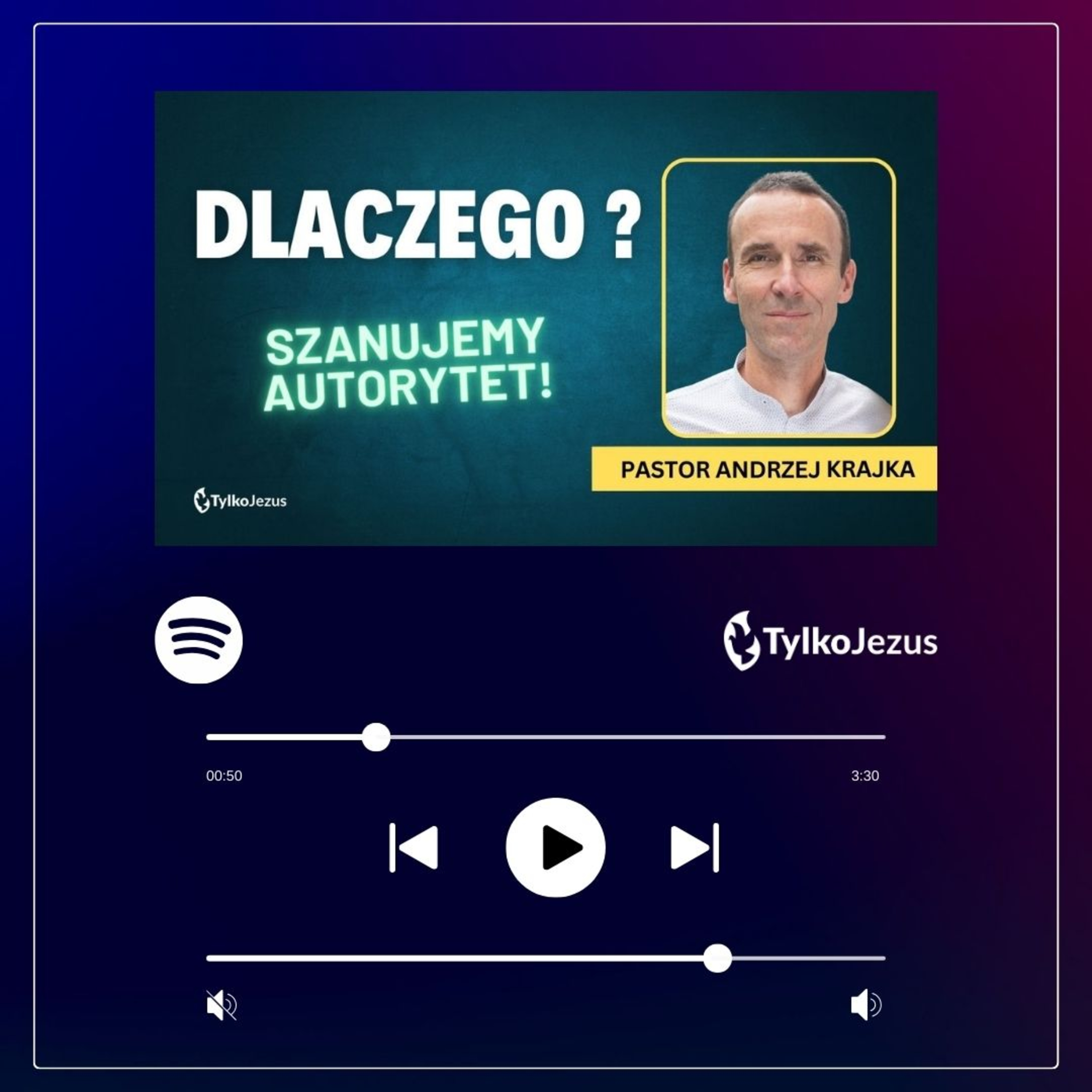 Dlaczego? Szanujemy autorytet! - pastor Andrzej Krajka episode artwork