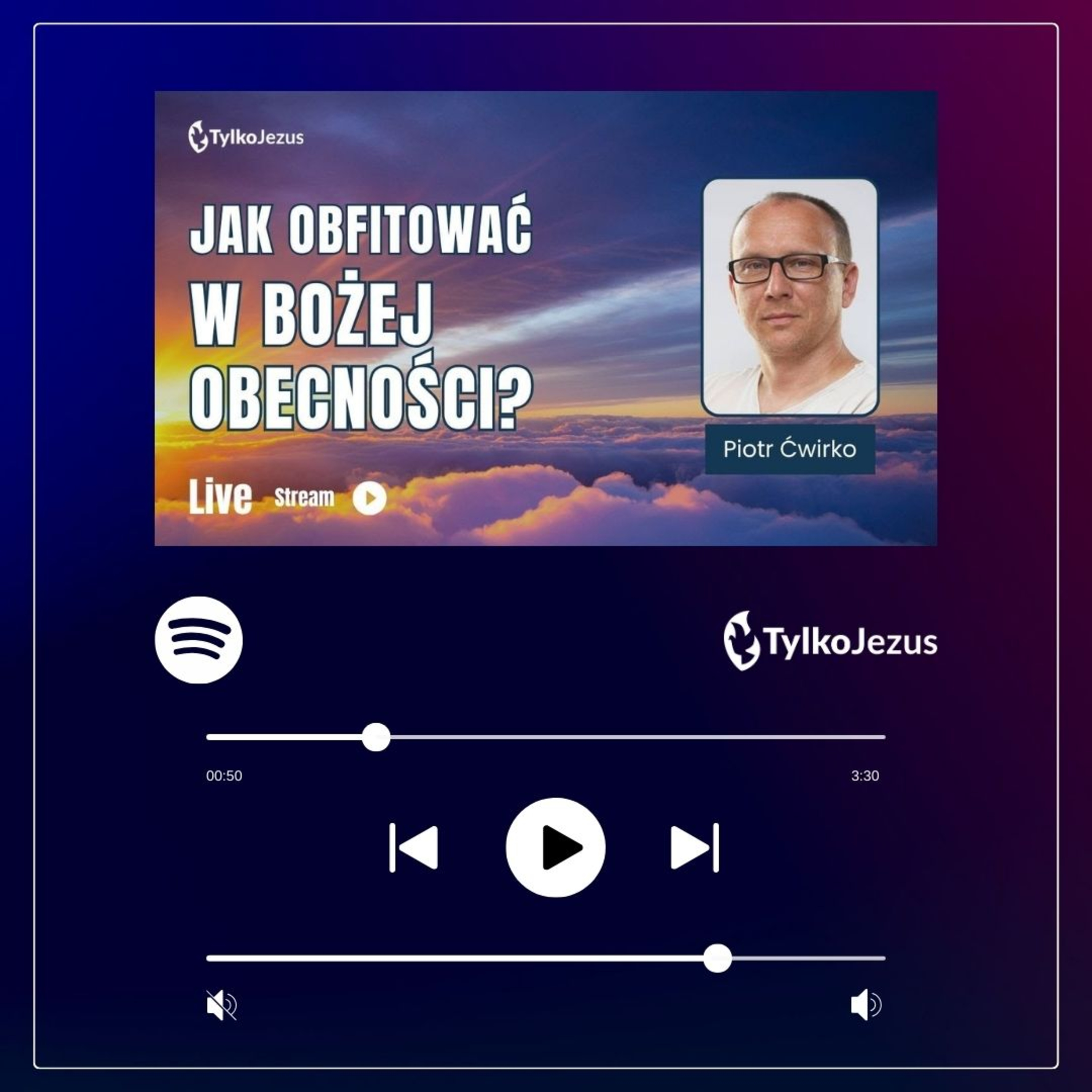 Jak obfitować w Bożej Obecności? - Piotr Ćwirko episode artwork