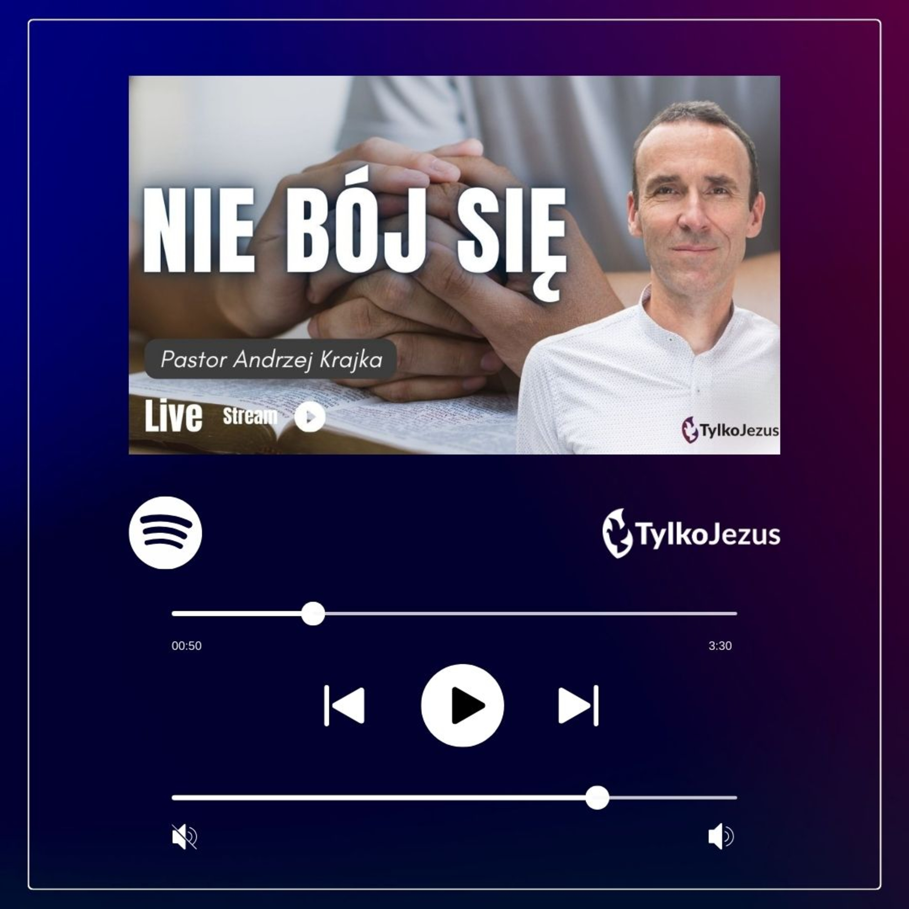 Nie bój się - Pastor Andrzej Krajka episode artwork