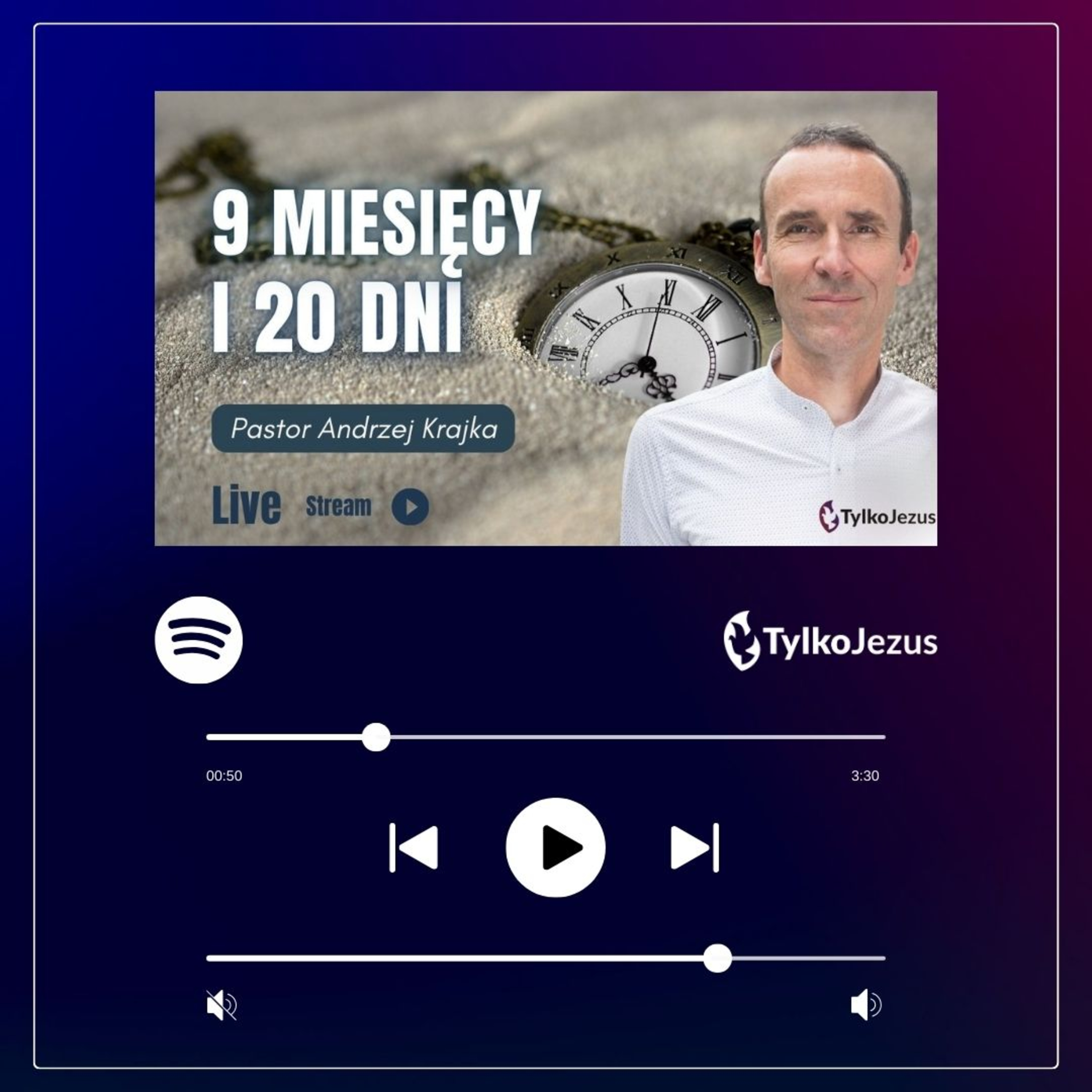 9 miesięcy i 20 dni - Pastor Andrzej Krajka episode artwork