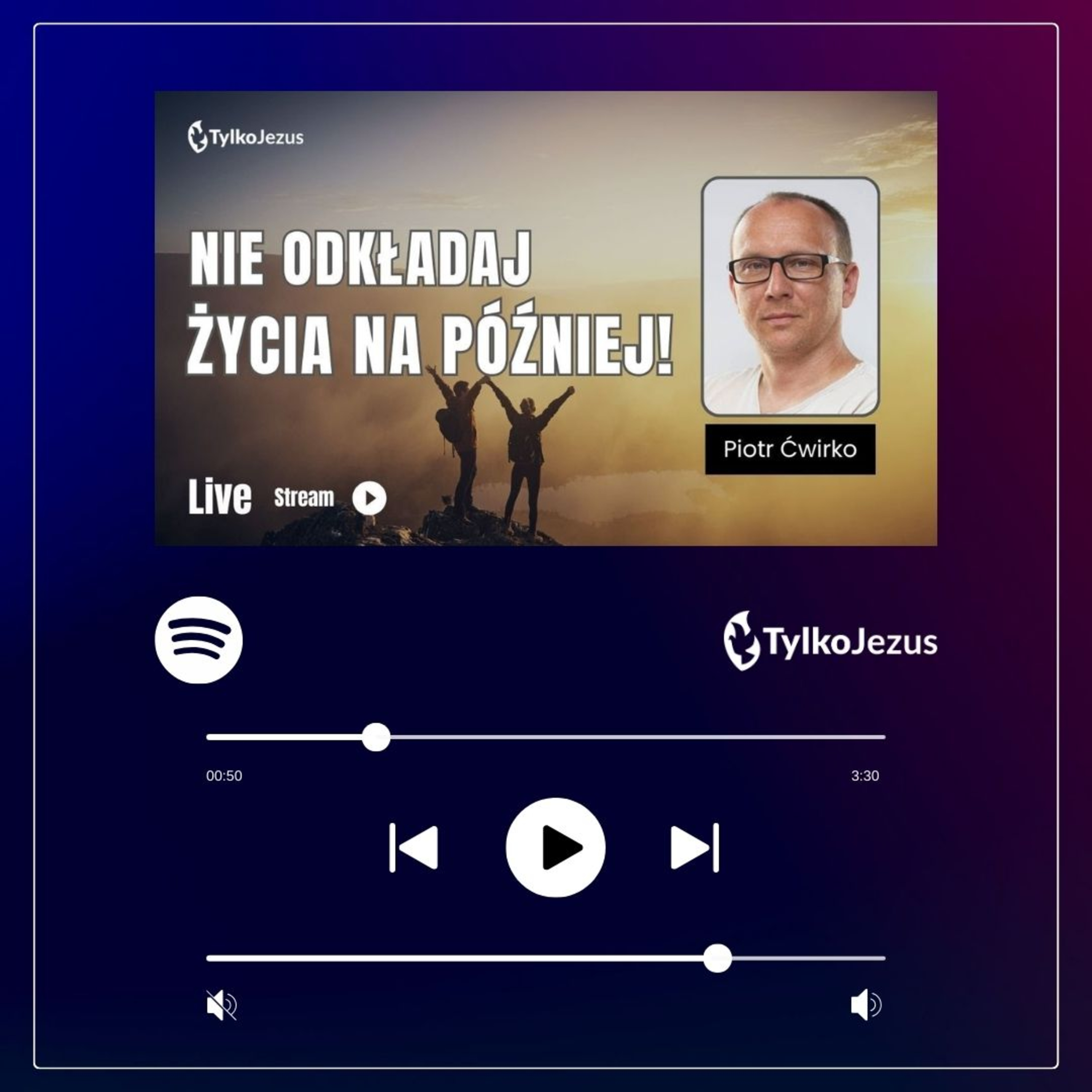 Nie odkładaj życia na później! - Piotr Ćwirko episode artwork
