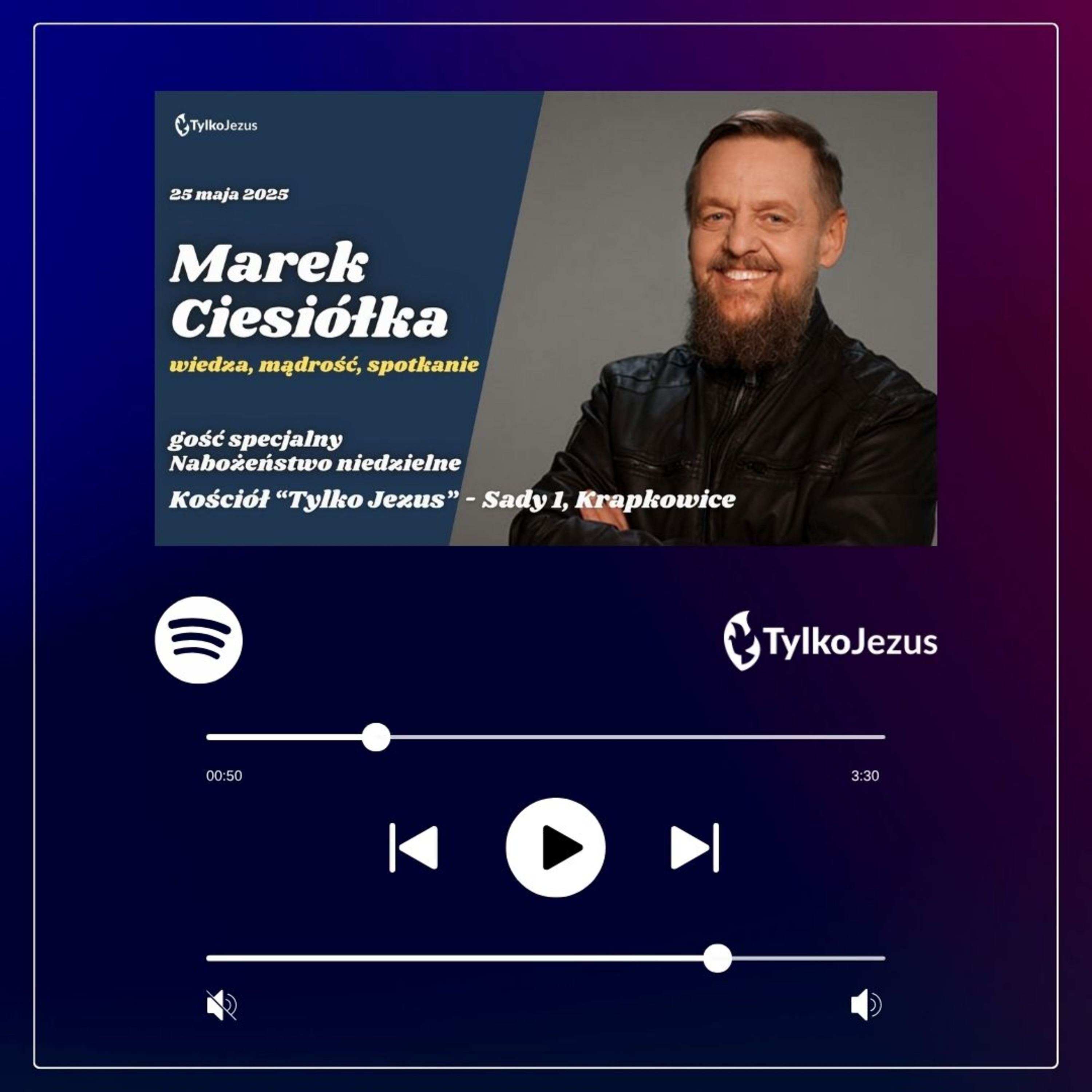 Wiedza, mądrość, spotkanie - Pastor Marek Ciesiółka episode artwork