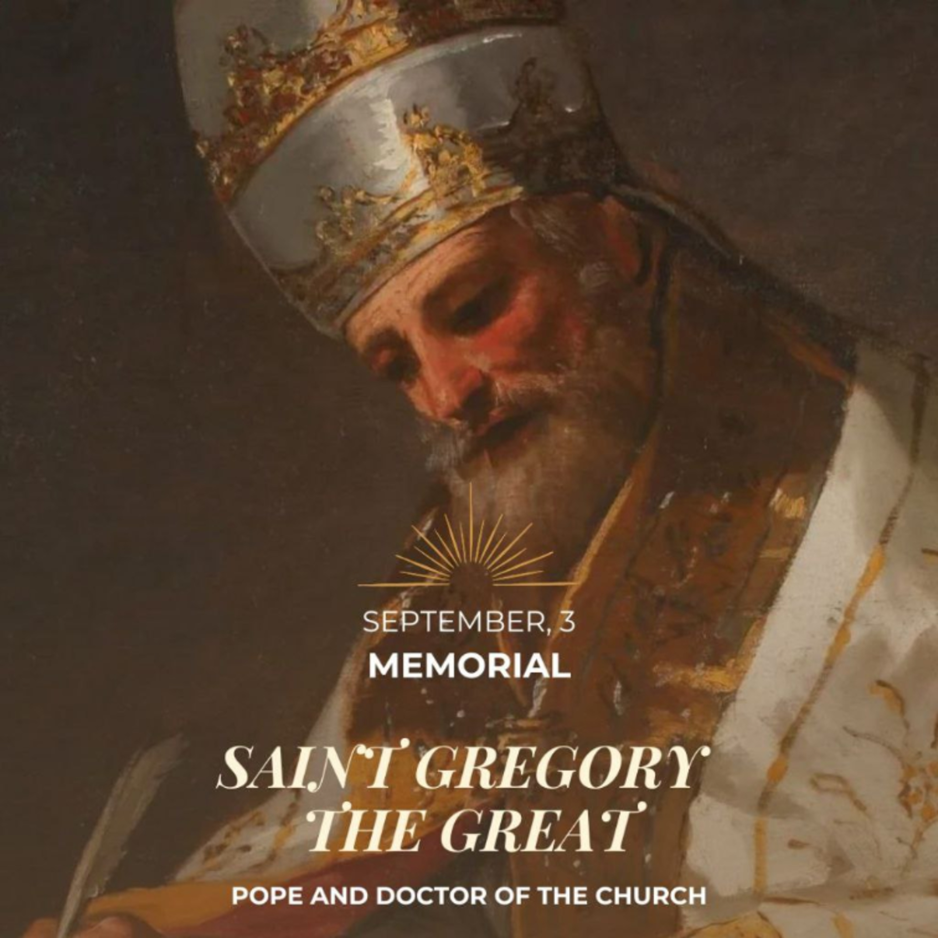 September 3rd 2025 - XXII Wednesday in Ordinary Time  & St Gregory the Great episode artwork