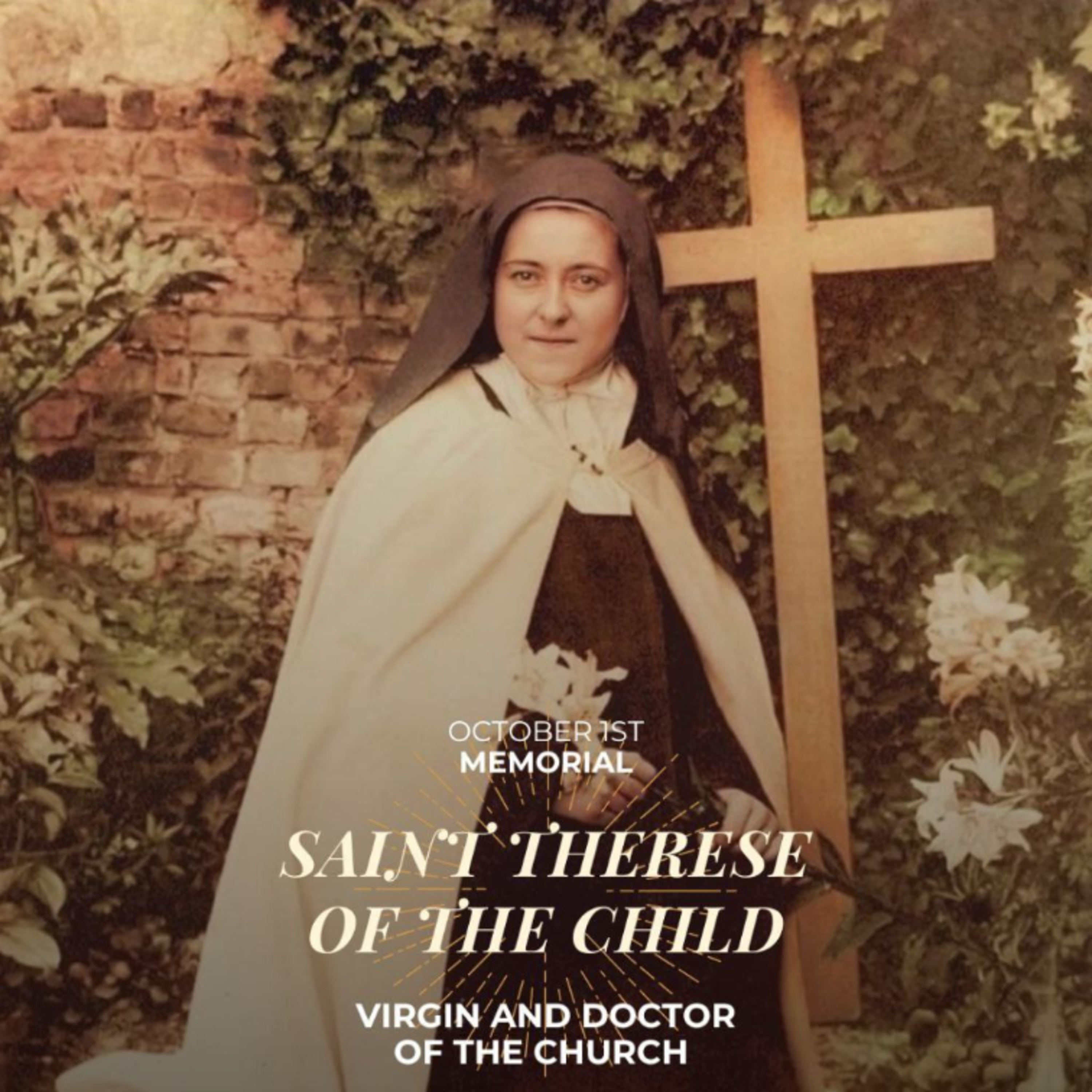October 1st 2025 - XXVI Wednesday in Ordinary Time & Memorial of Saint Therese of the Child Jesus episode artwork