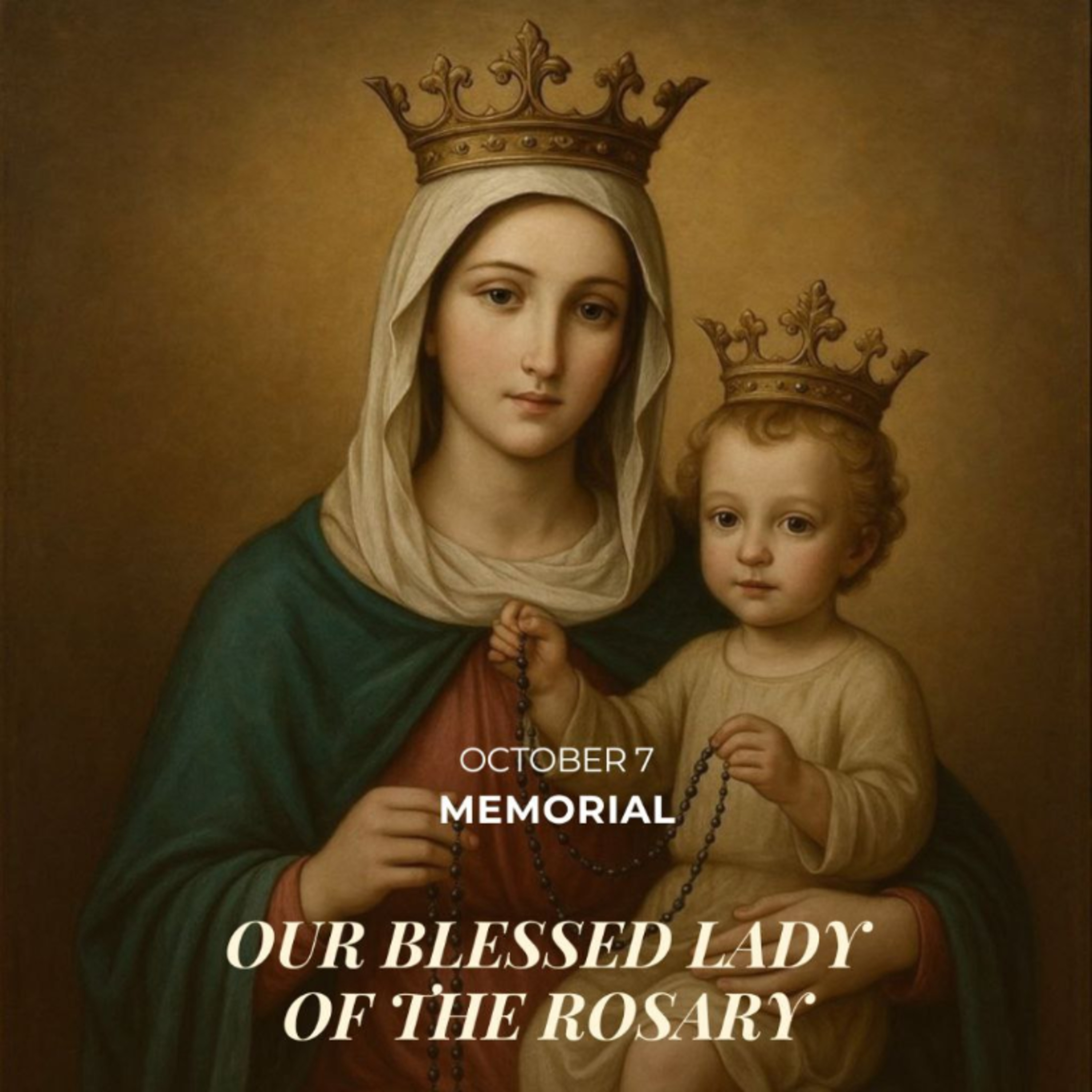 October 7, 2025 - XXVII Tuesday in Ordinary Time + Memorial of Our Lady of the Rosary  episode artwork