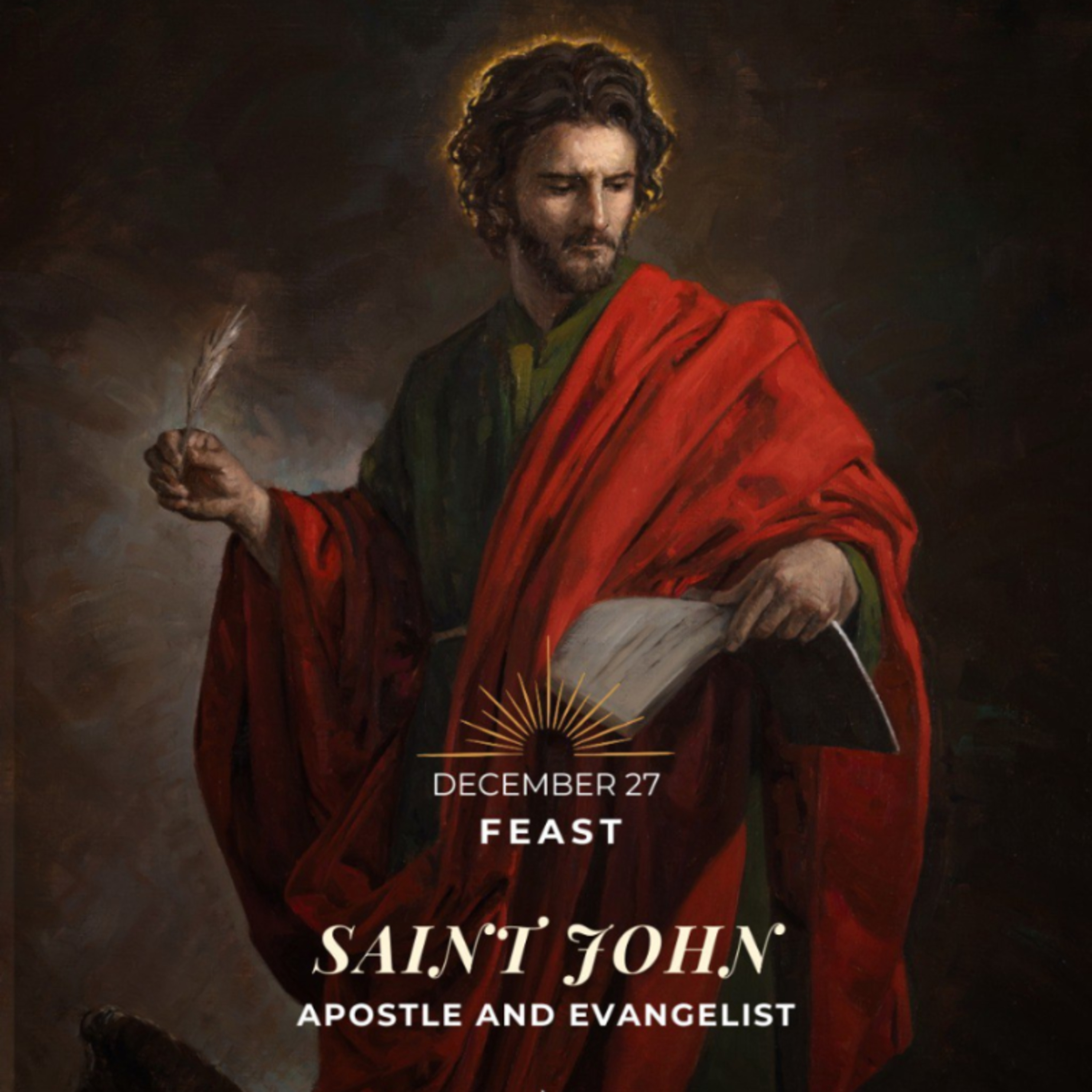 December 27th 2025 - Feast of Saint John, Apostle and Evangelist episode artwork