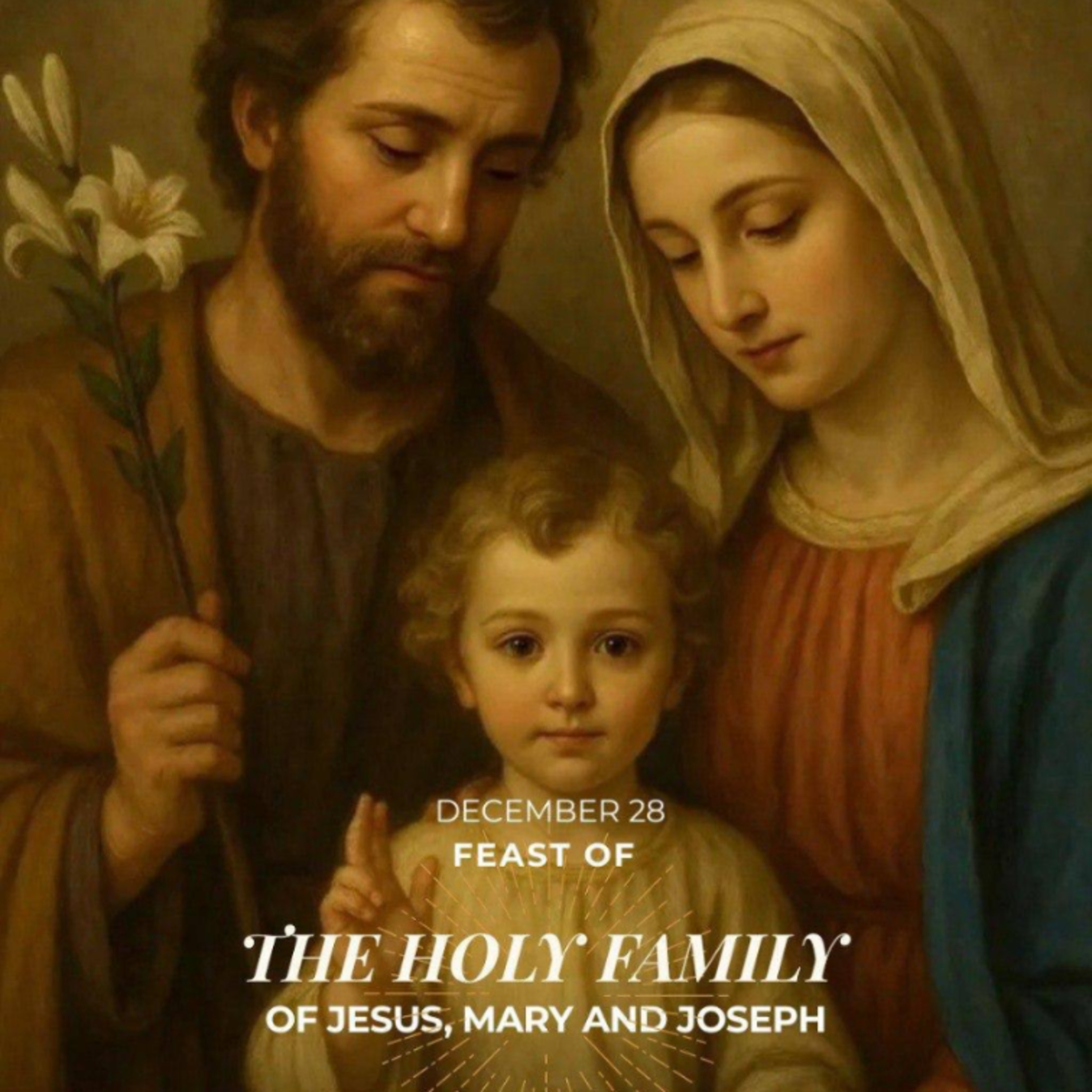 December 28th, 2025 - Feast of the Holy Family of Jesus, Mary and Joseph episode artwork