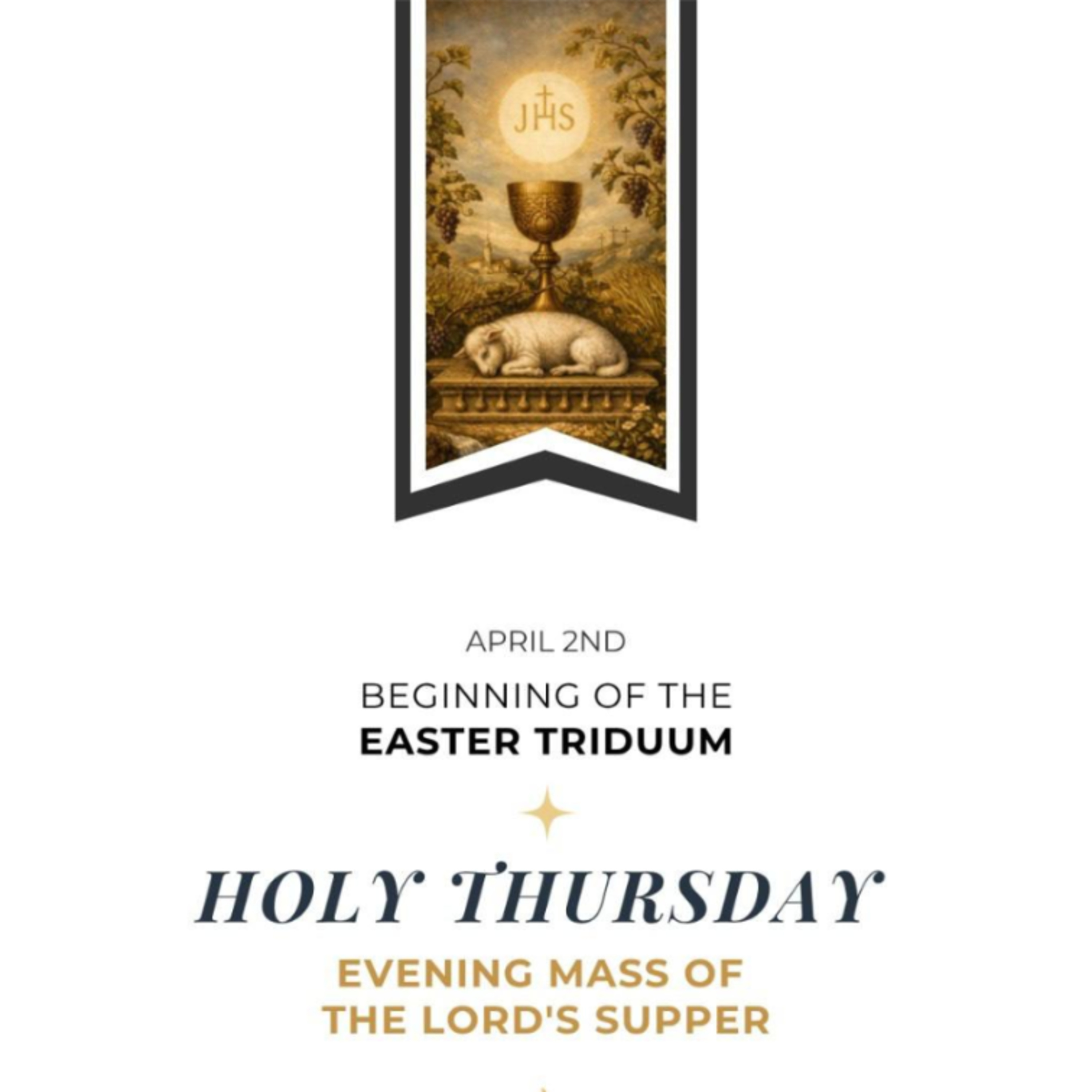 April 2, 2026 - Thursday of Holy Week (Holy Thursday) episode artwork