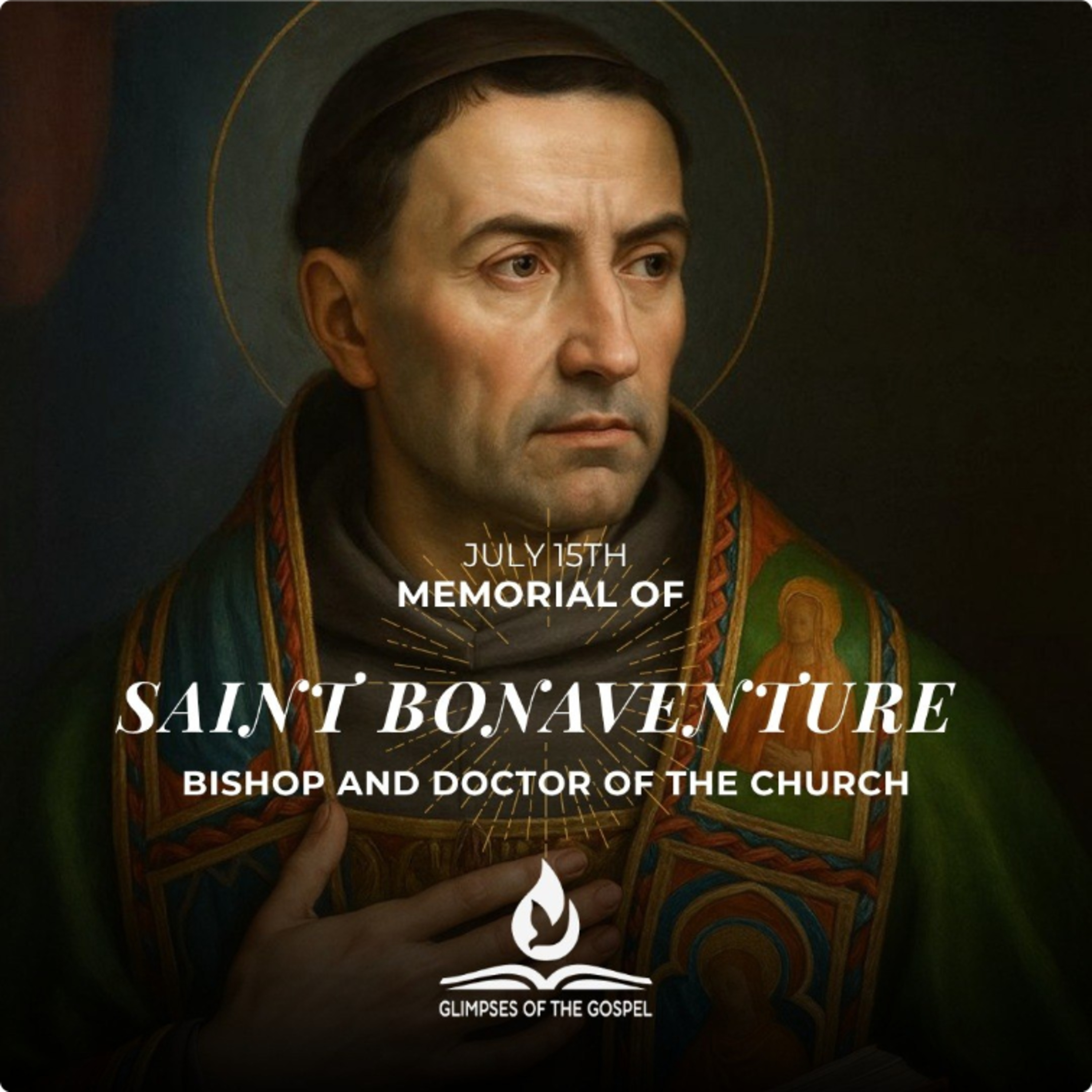 July 15th 2026 - XV Wednesday in Ordinary Time & Saint Bonaventure, Bishop and Doctor of the Church episode artwork