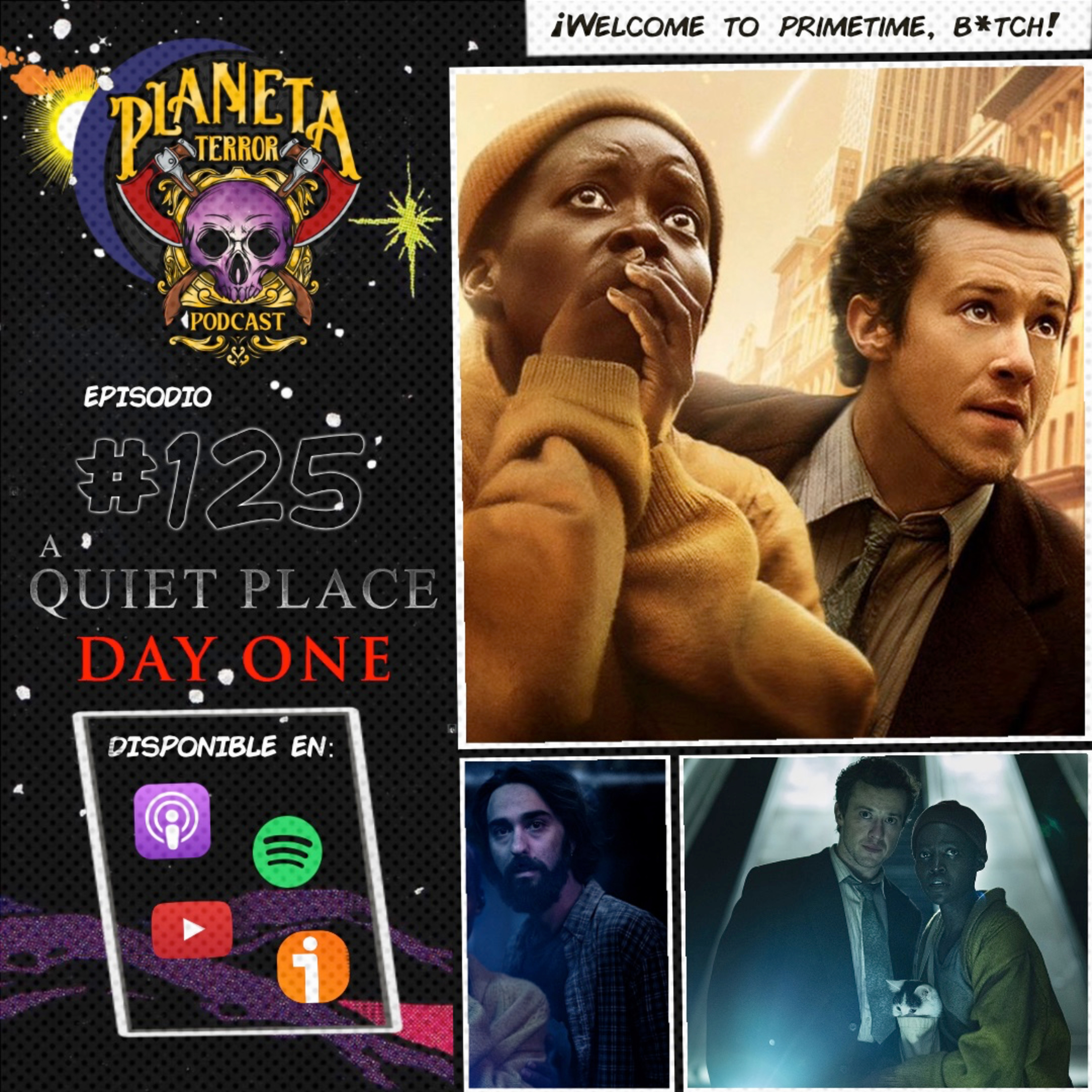 Un Lugar en Silencio: Día Uno (A Quiet Place: Day One, 2024) episode artwork
