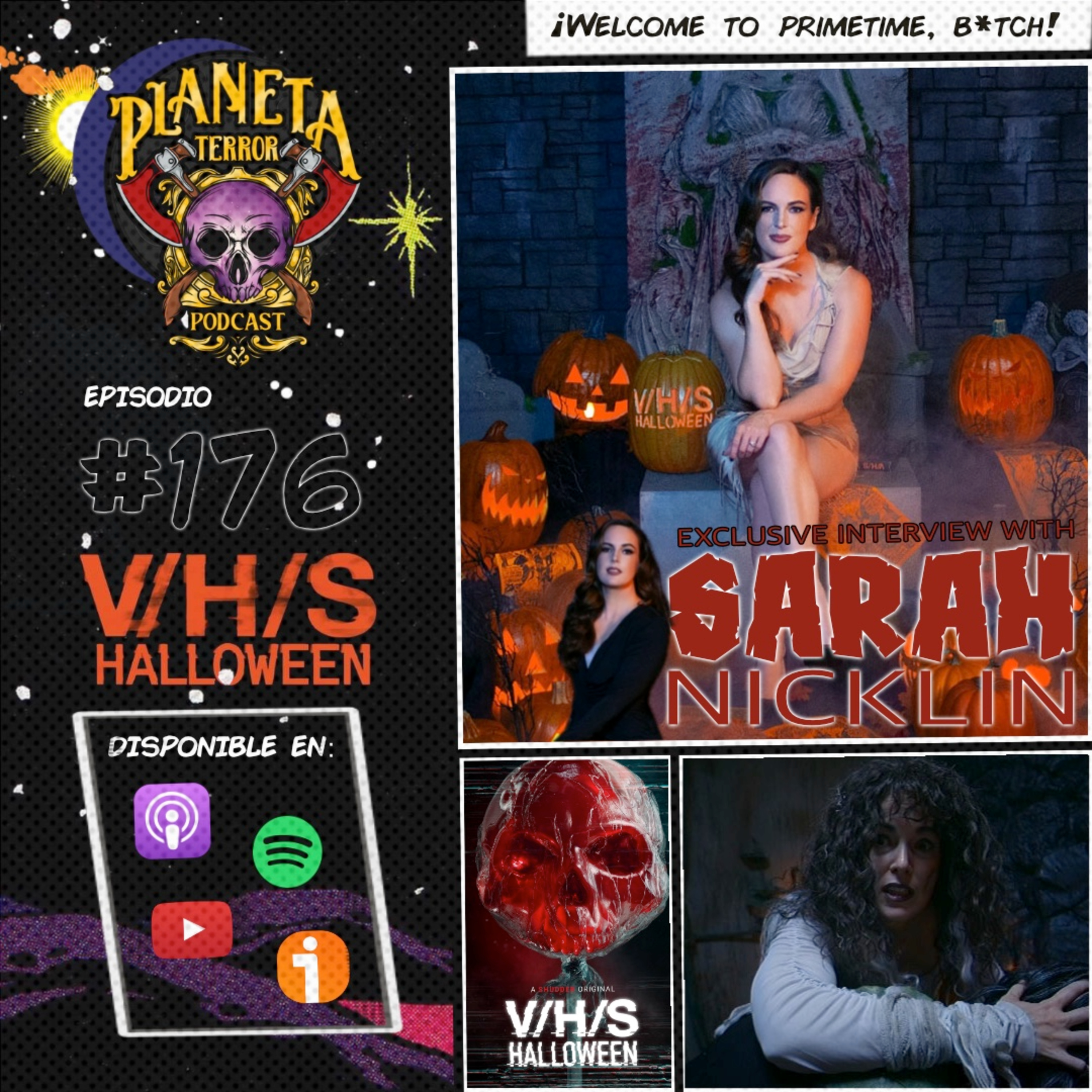 Sarah Nicklin Talks Blood, Screams and V/H/S: Halloween (2025)