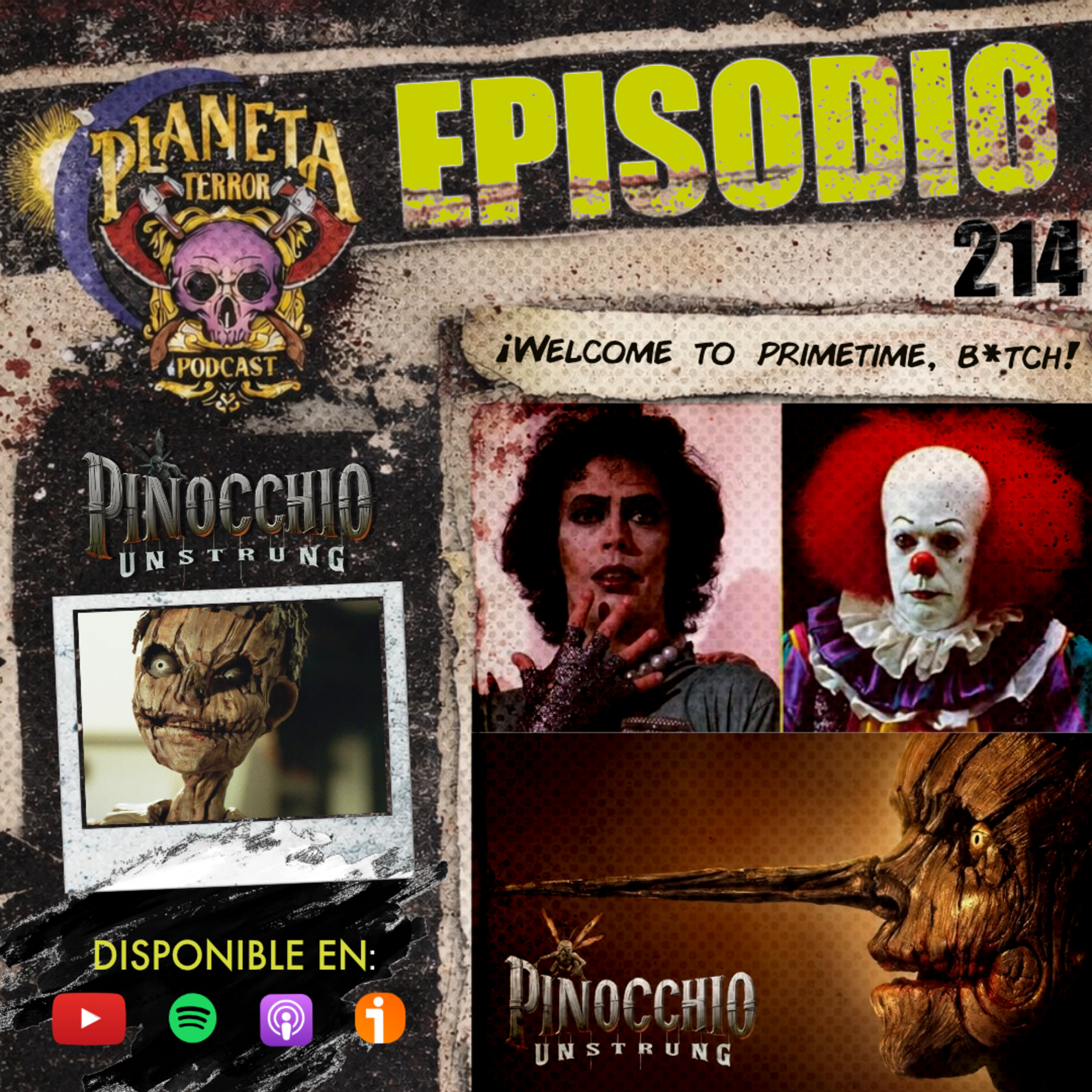 Despedimos a Tim Curry | Pinocchio: Unstrung (2026) episode artwork