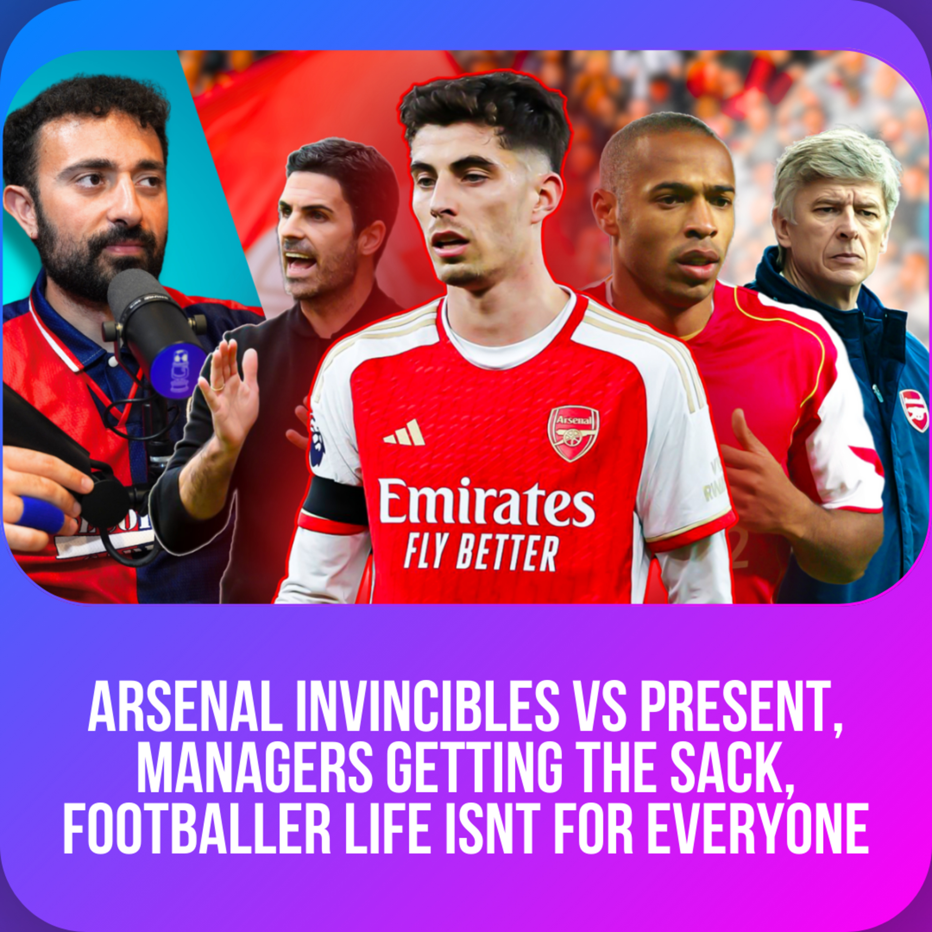 DEBATE: Arsenal Invincibles vs 2023/24 Arsenal episode artwork