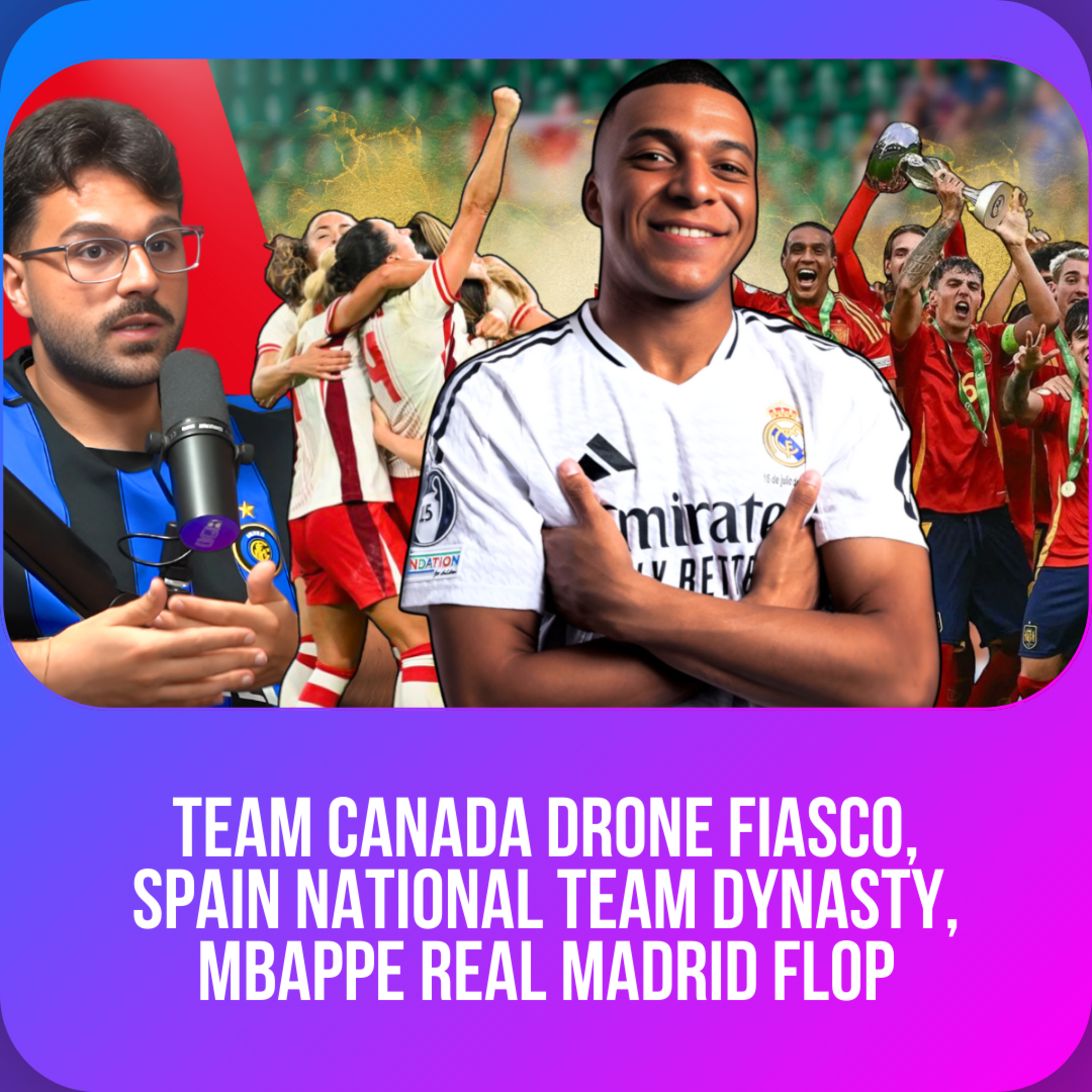DEBATE: Will Kylian Mbappe FLOP at Real Madrid? episode artwork