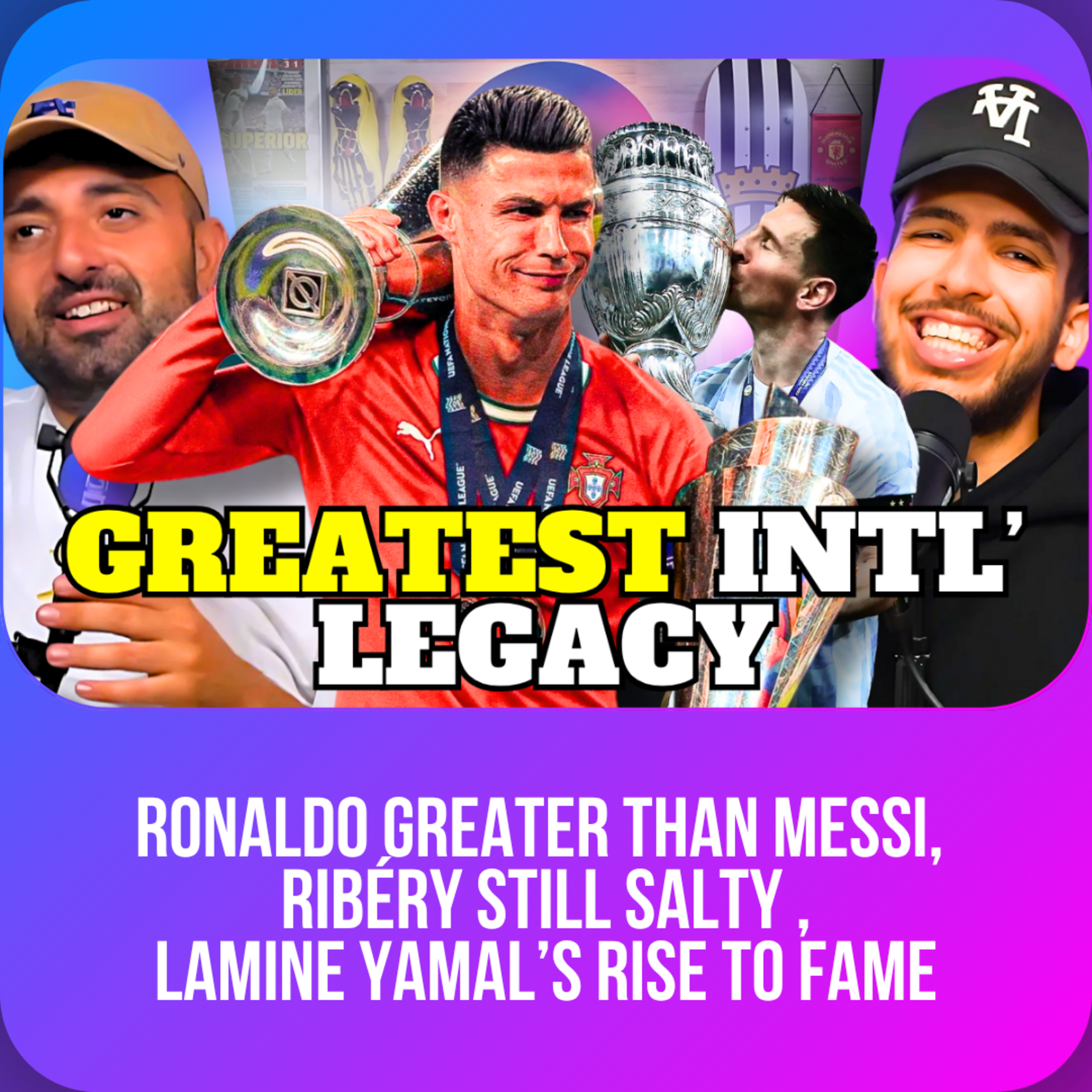 Does Ronaldo Have A Greater International Legacy Than Messi? episode artwork