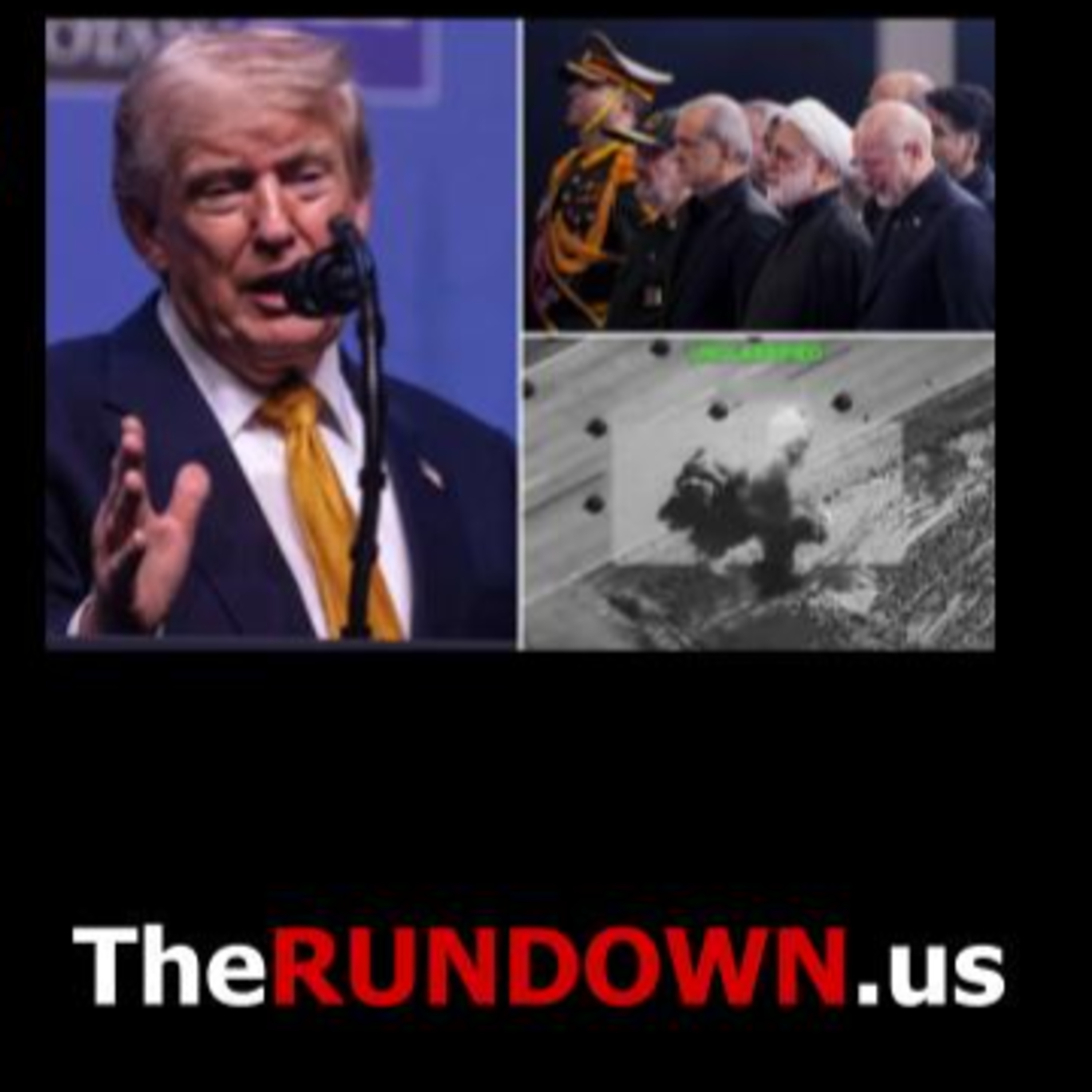 #1143 - Trump resolved to carry out Iran ‘bitch slap’ for as long as it takes episode artwork