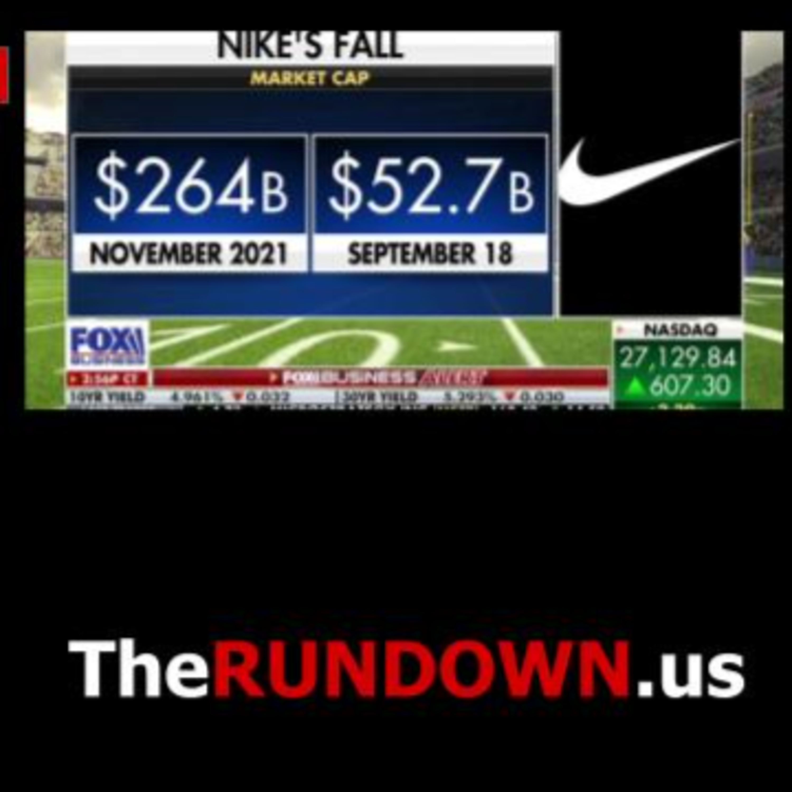 #1182 - Wokensess Drives Nike Stock Slide as They Fall Out of S&P 100  episode artwork