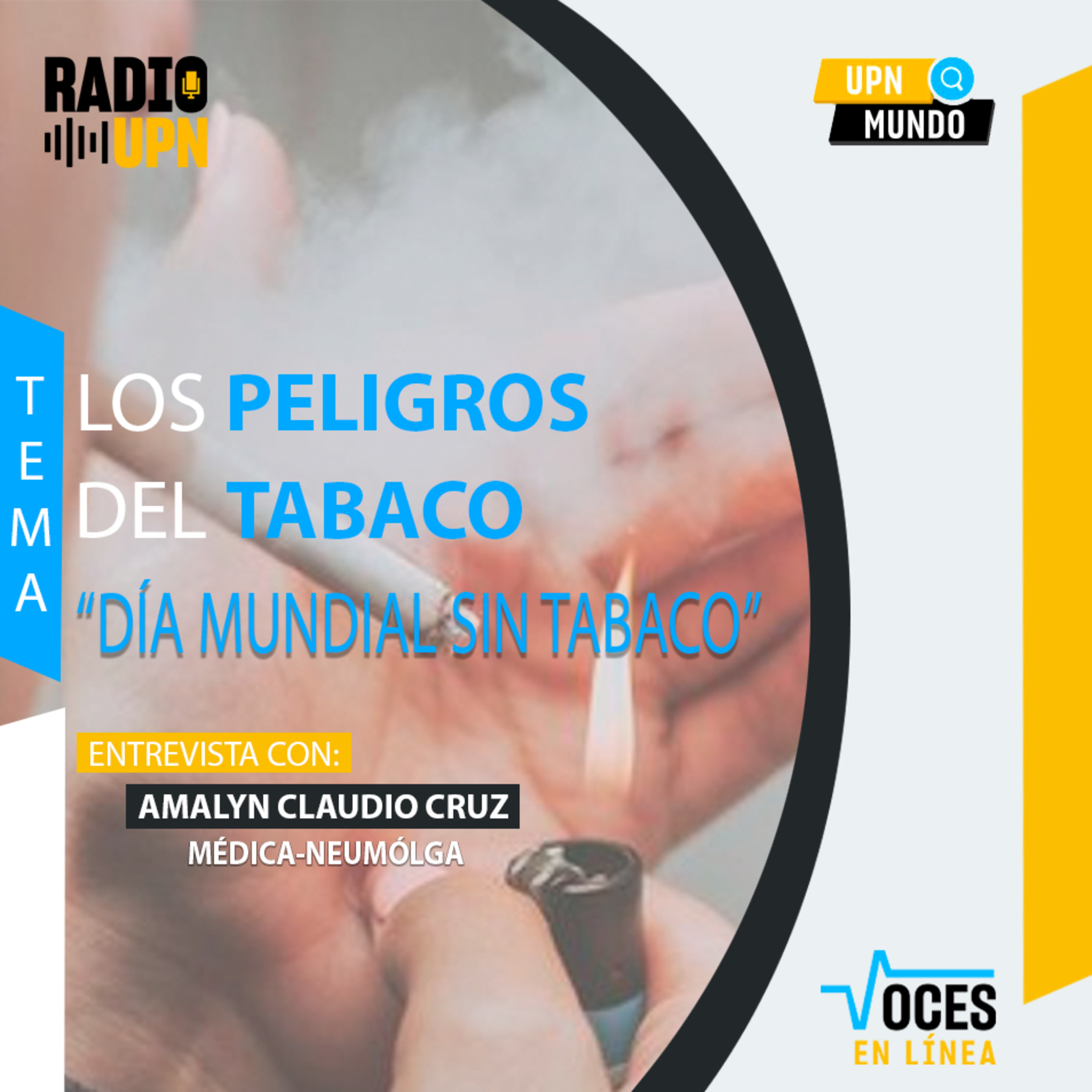 Día mundial sin tabaco - Voces en Línea - Radio UPN episode artwork