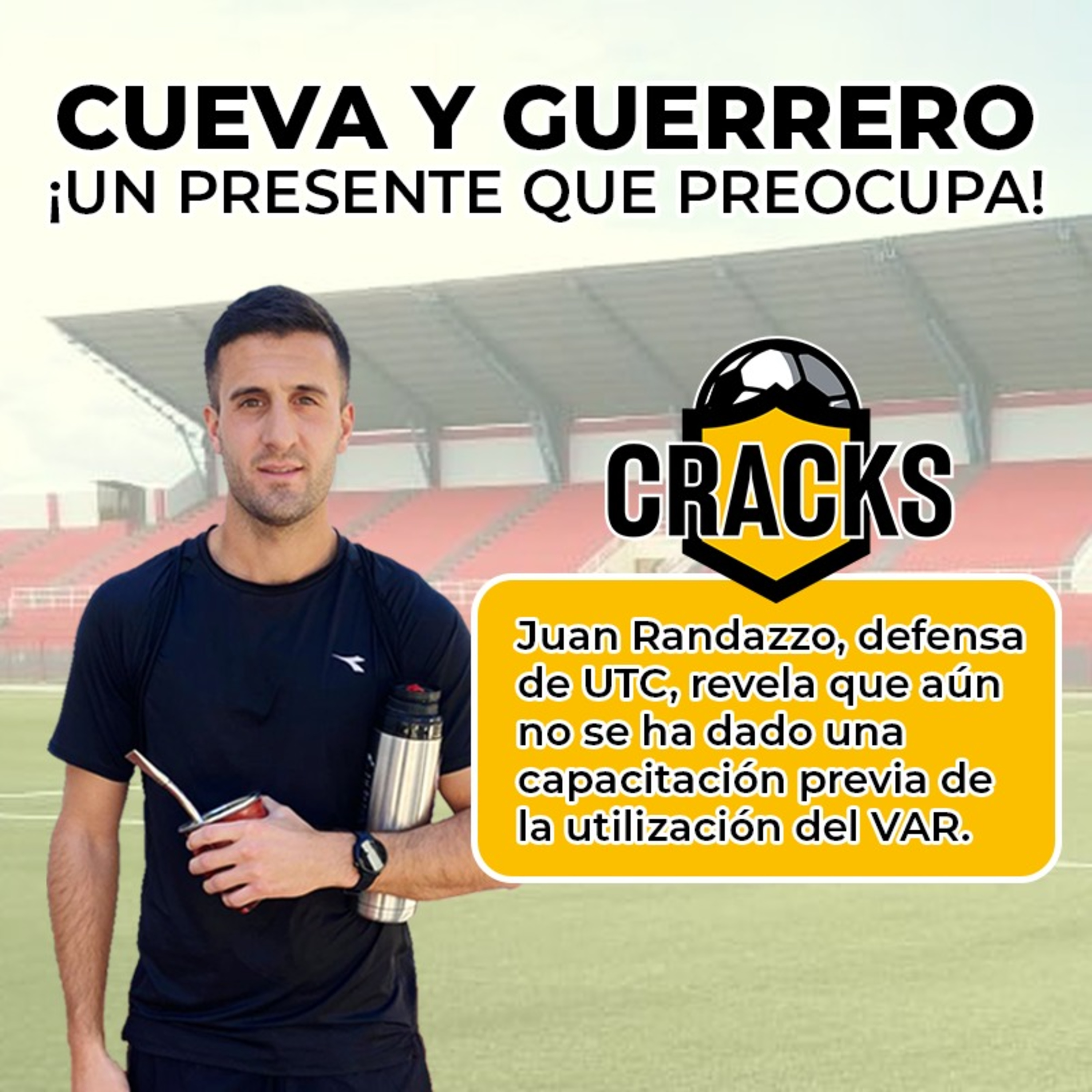 Juan Randazzo, defensa de UTC, revela que aún no se ha dado una capacitación previa de la utilización del VAR - CRACKS - Radio UPN episode artwork