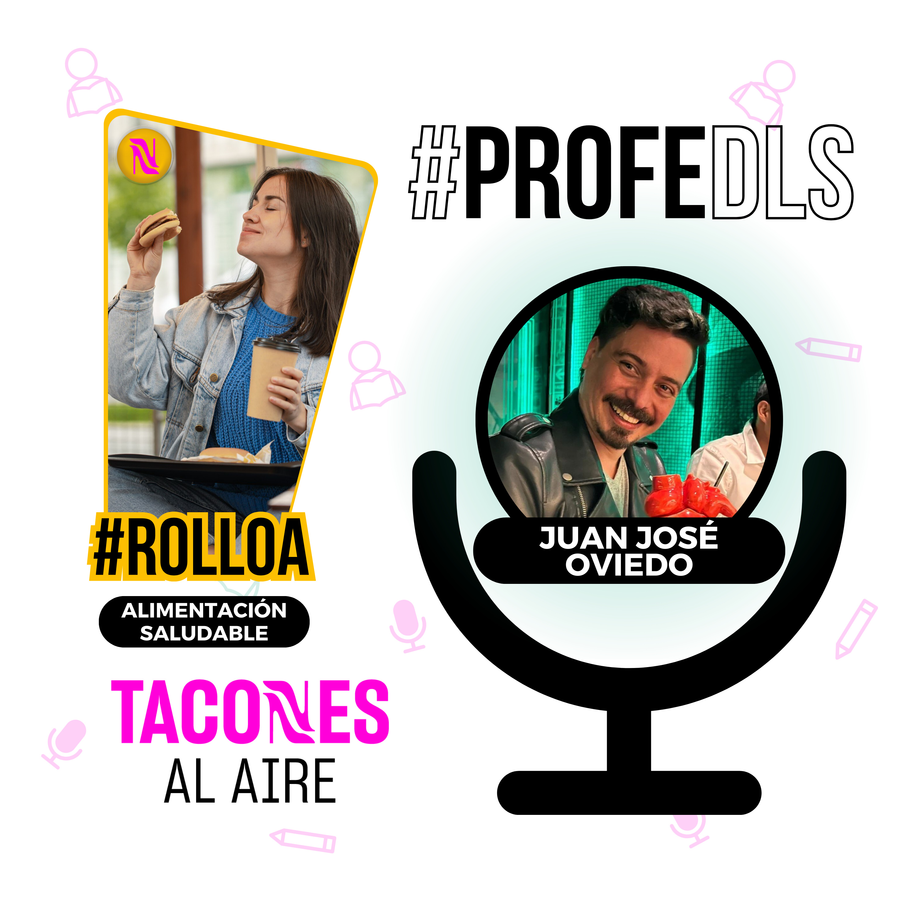 Alimentación saludable - El profe de la semana - TACONES AL AIRE episode artwork